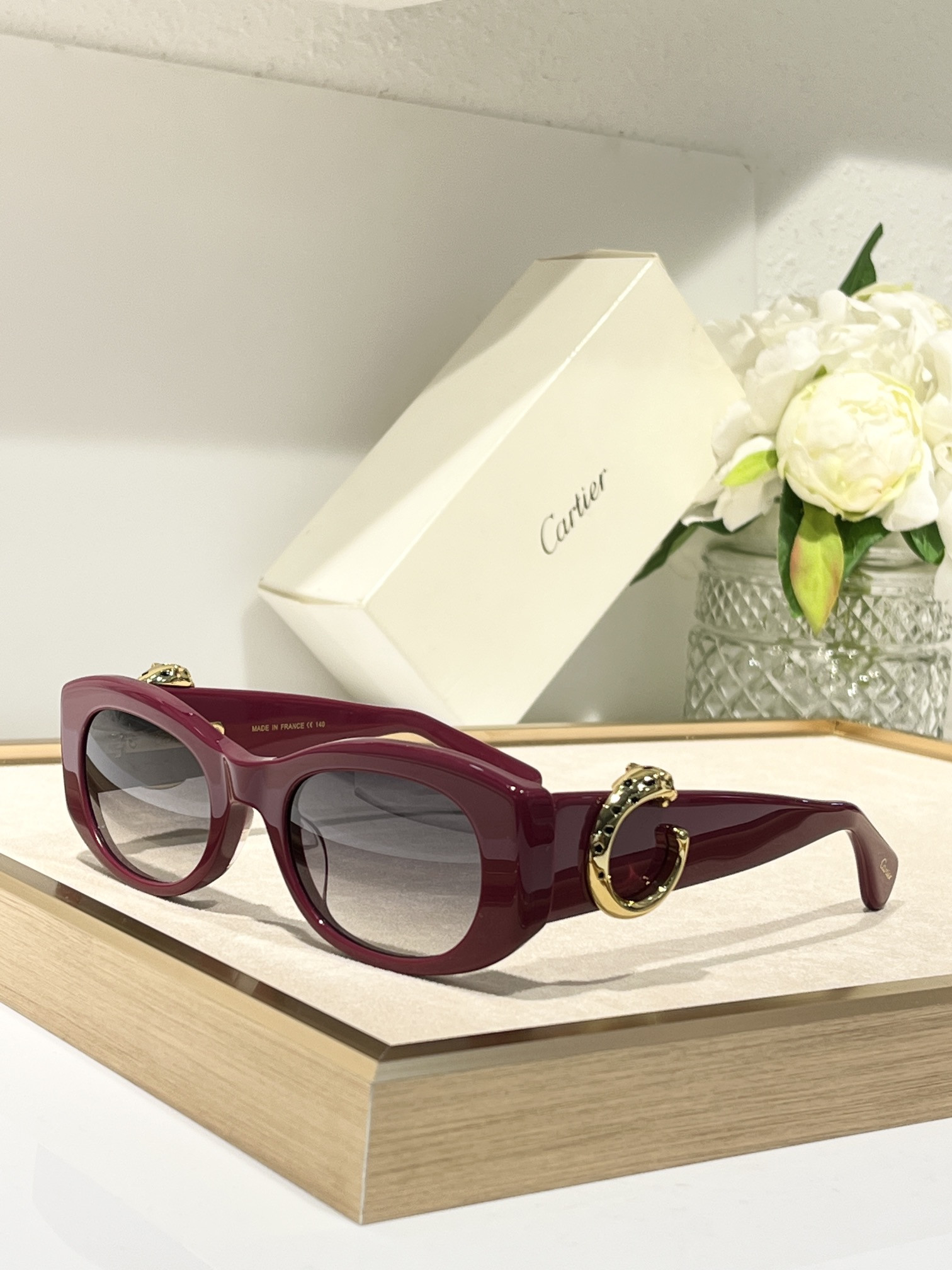 Ca*t*er Glasses Narrow frame 51-21-145