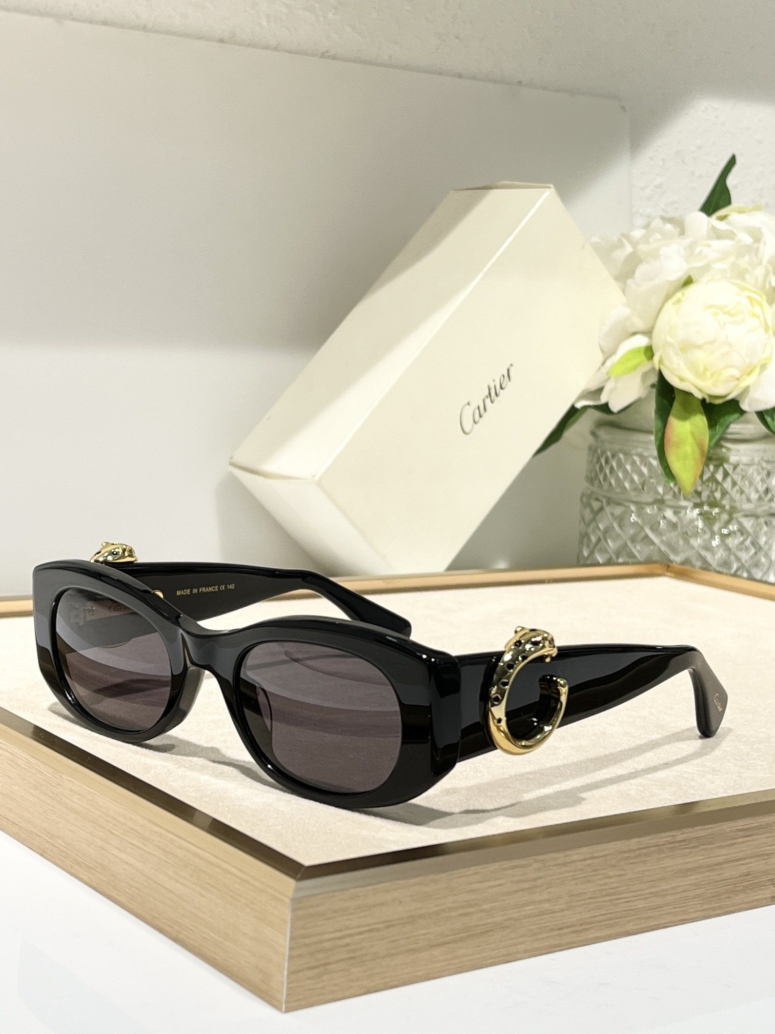 Ca*t*er Glasses Narrow frame 51-21-145