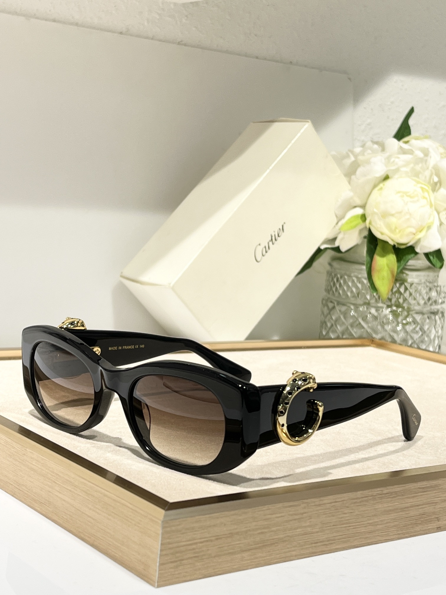 Ca*t*er Glasses Narrow frame 51-21-145
