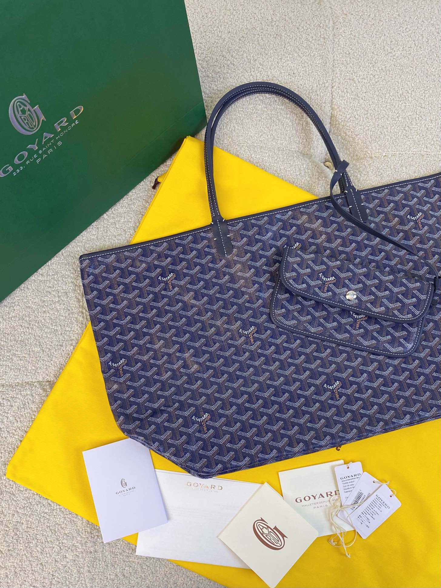 Go*ard INE ANJOU Shopping Bag 40×20×34cm