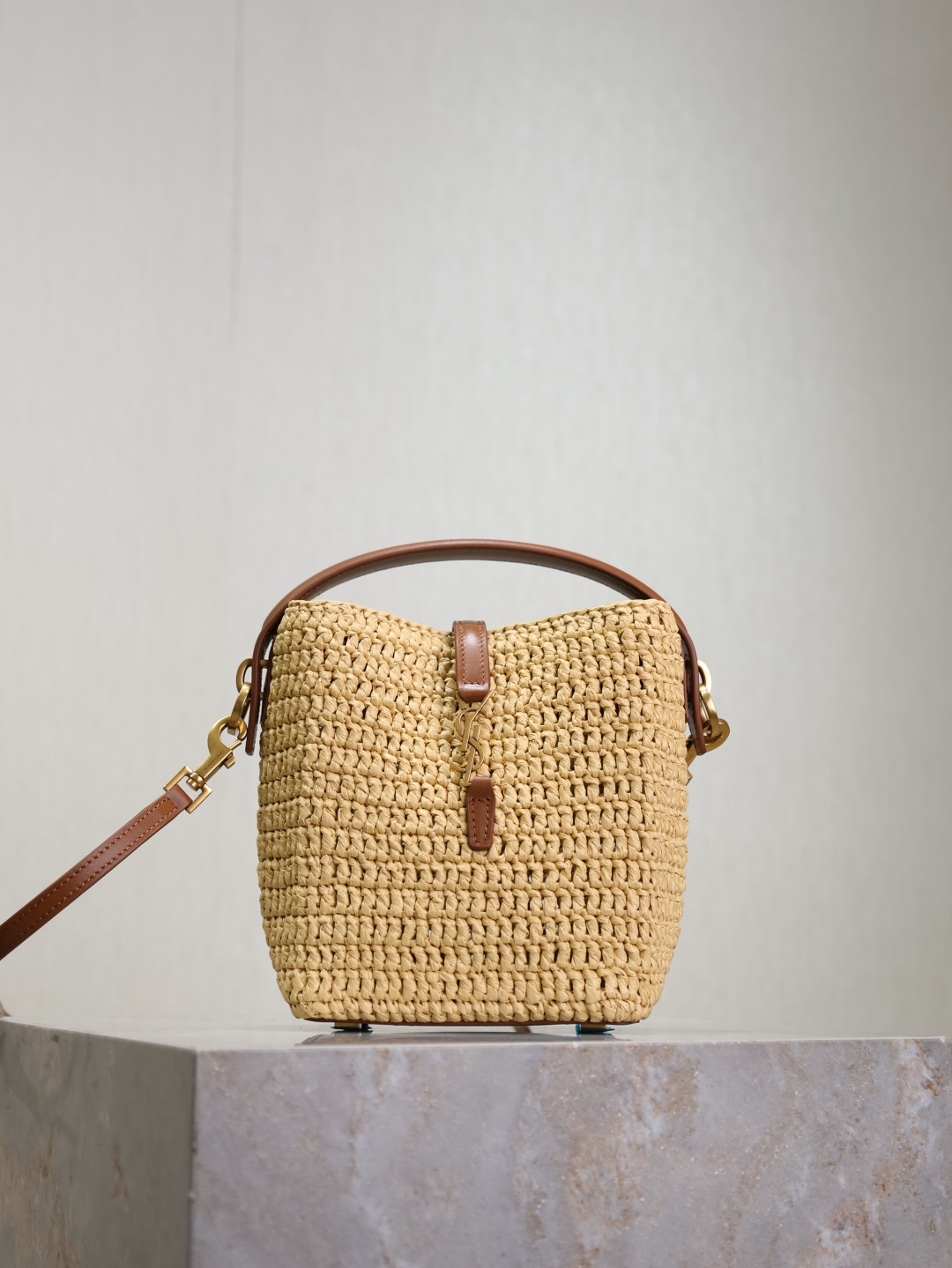 Y*L LE 37 mini (raffia) 15x13x6cm