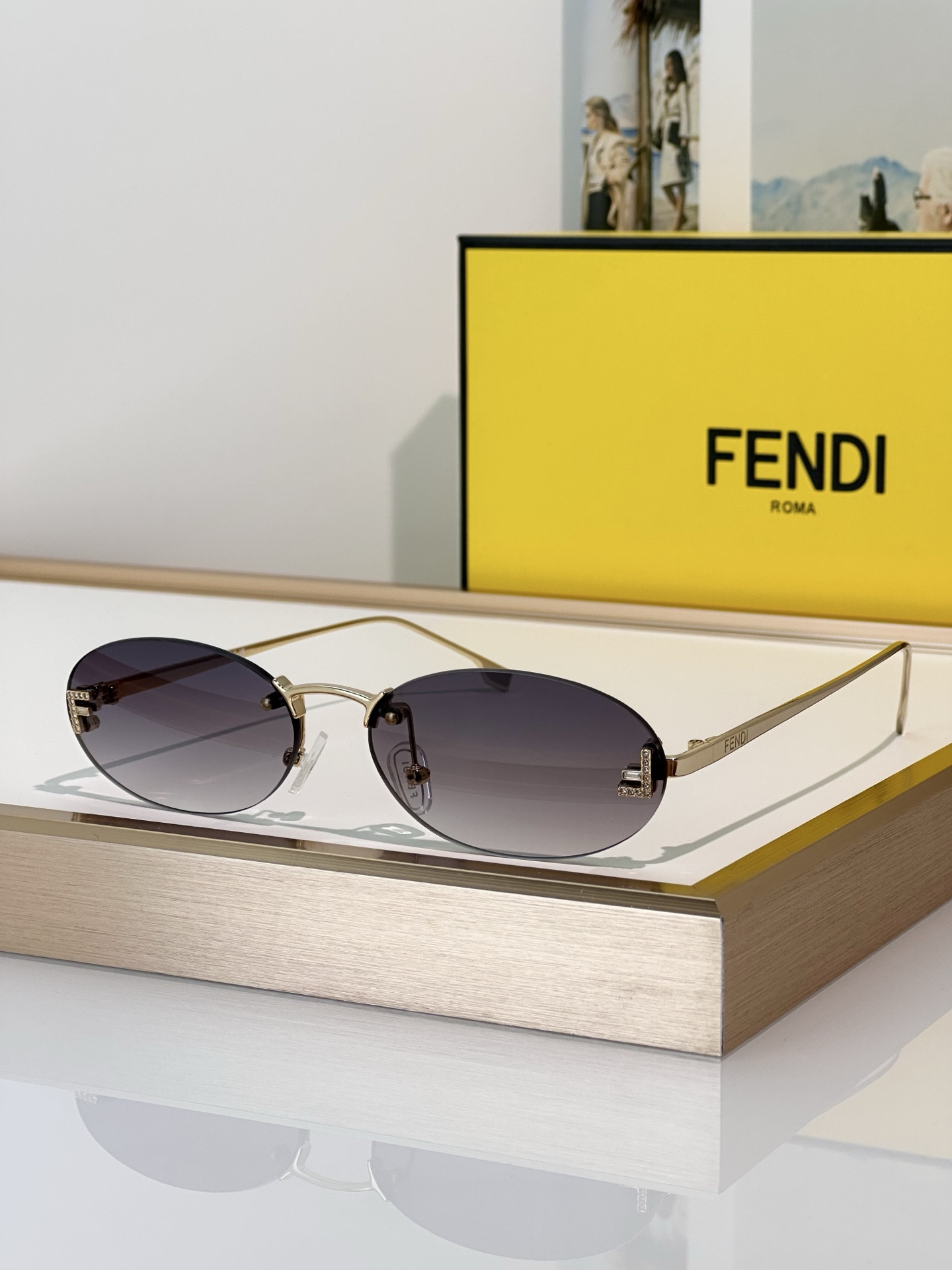 F**di glasses fe4075us