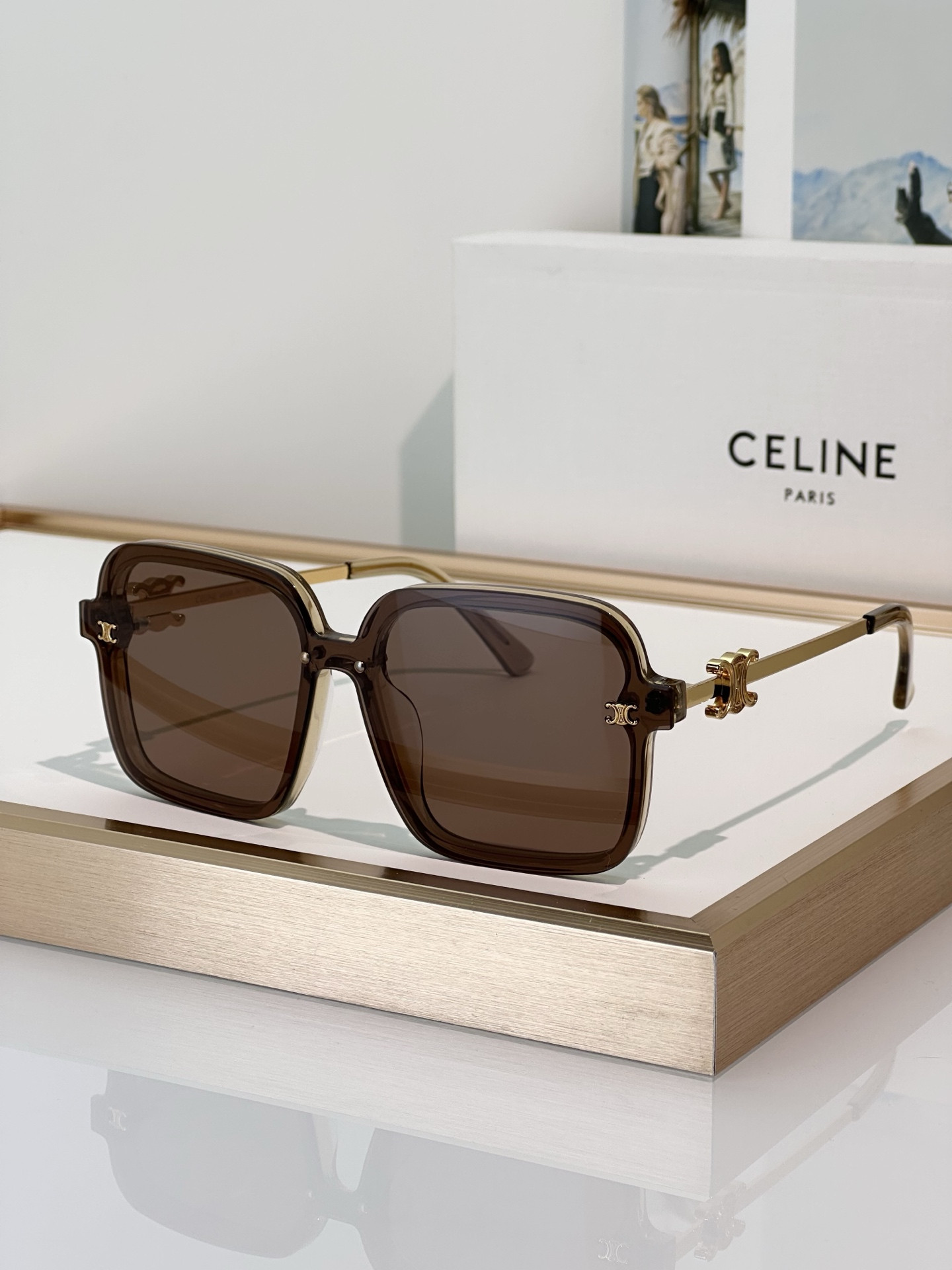 Ce**e Glasses CL40247U 55-18-145