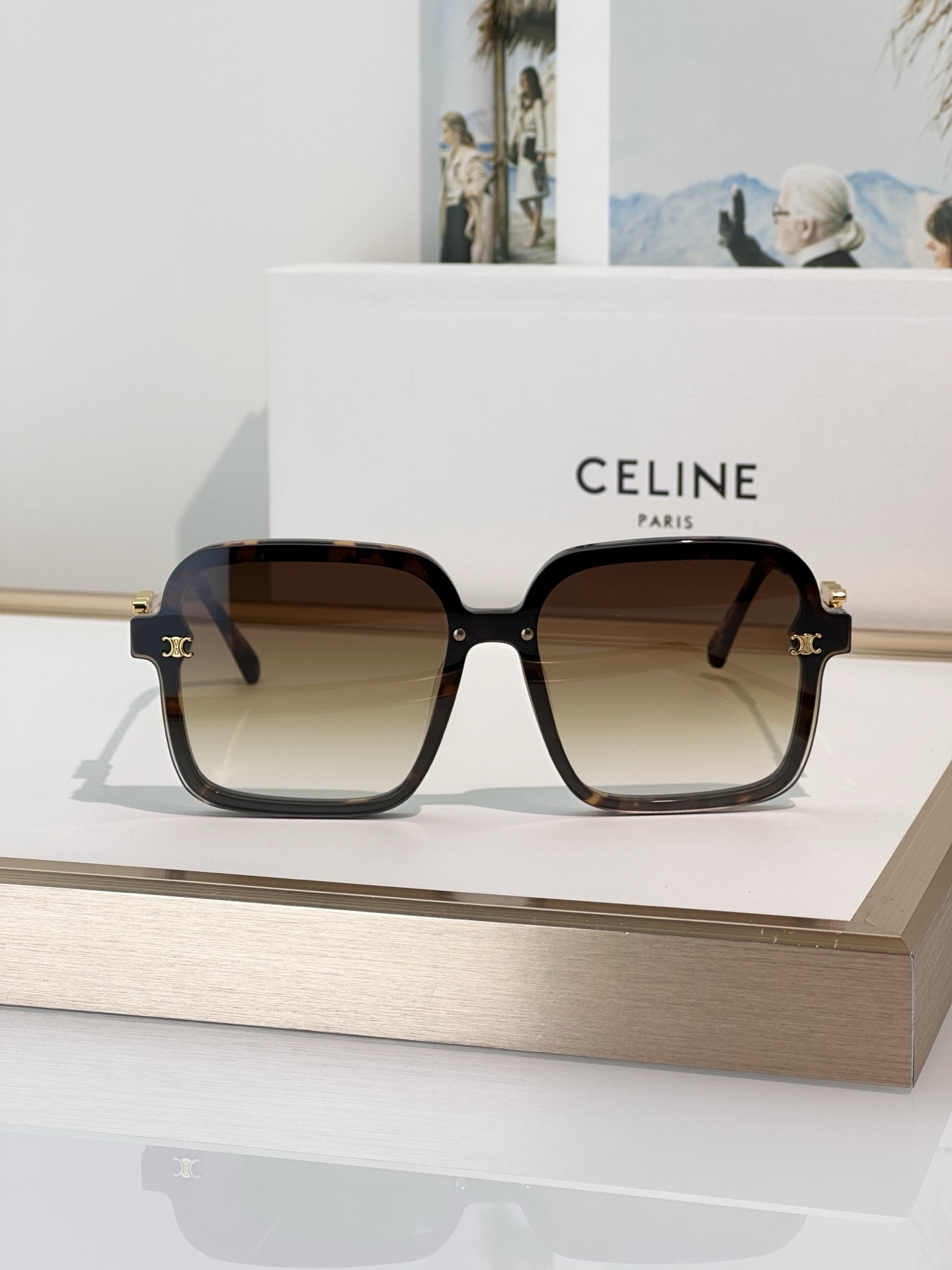 Ce**e Glasses CL40247U 55-18-145