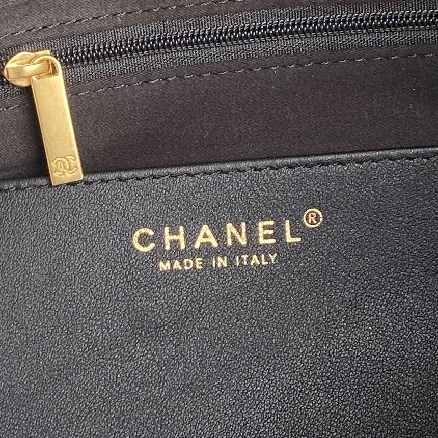 Ch*el 25C Shopping Tote Handbag 34x36x12cm