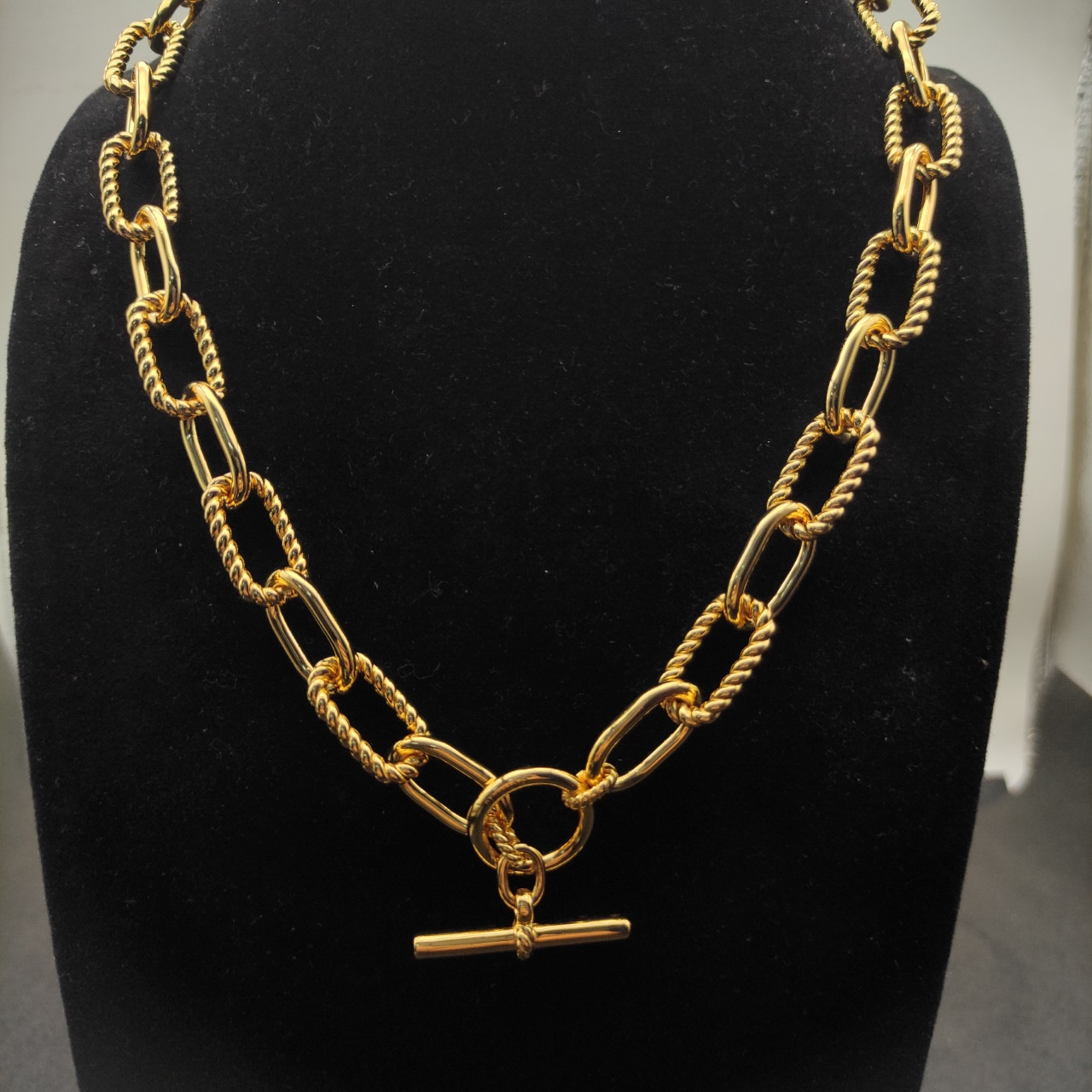 dau1d Yvrm*n 11mm buttonhole necklace(chain length 48cm)