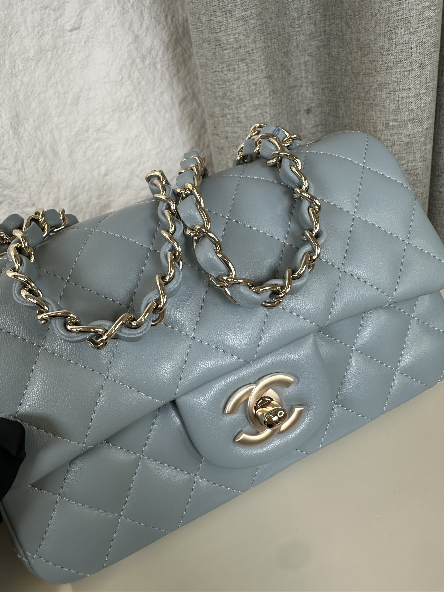 Ch*el Mini Flap Bag 20x12x6cm