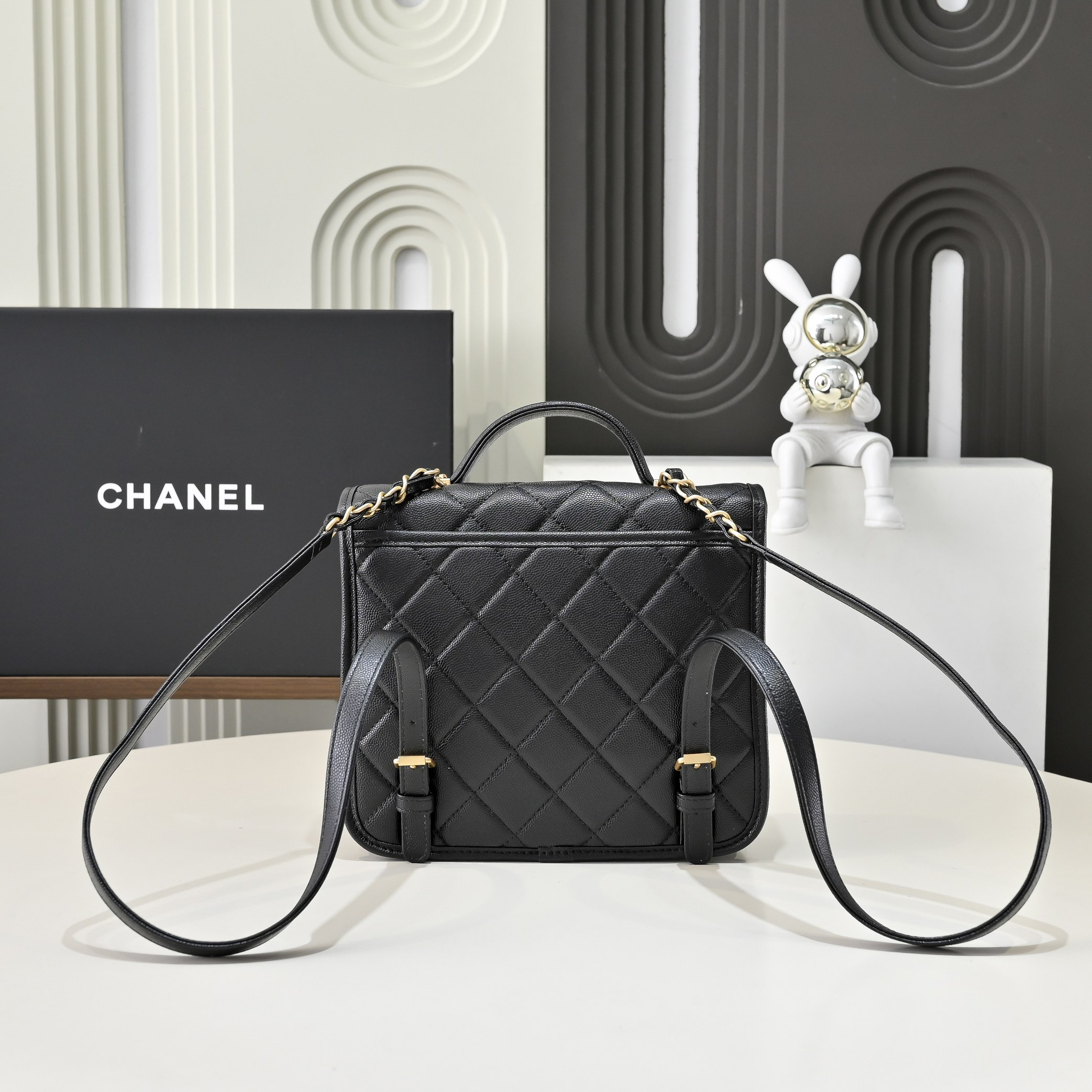 Ch*el Backpack AS5715 19.5x22x7cm