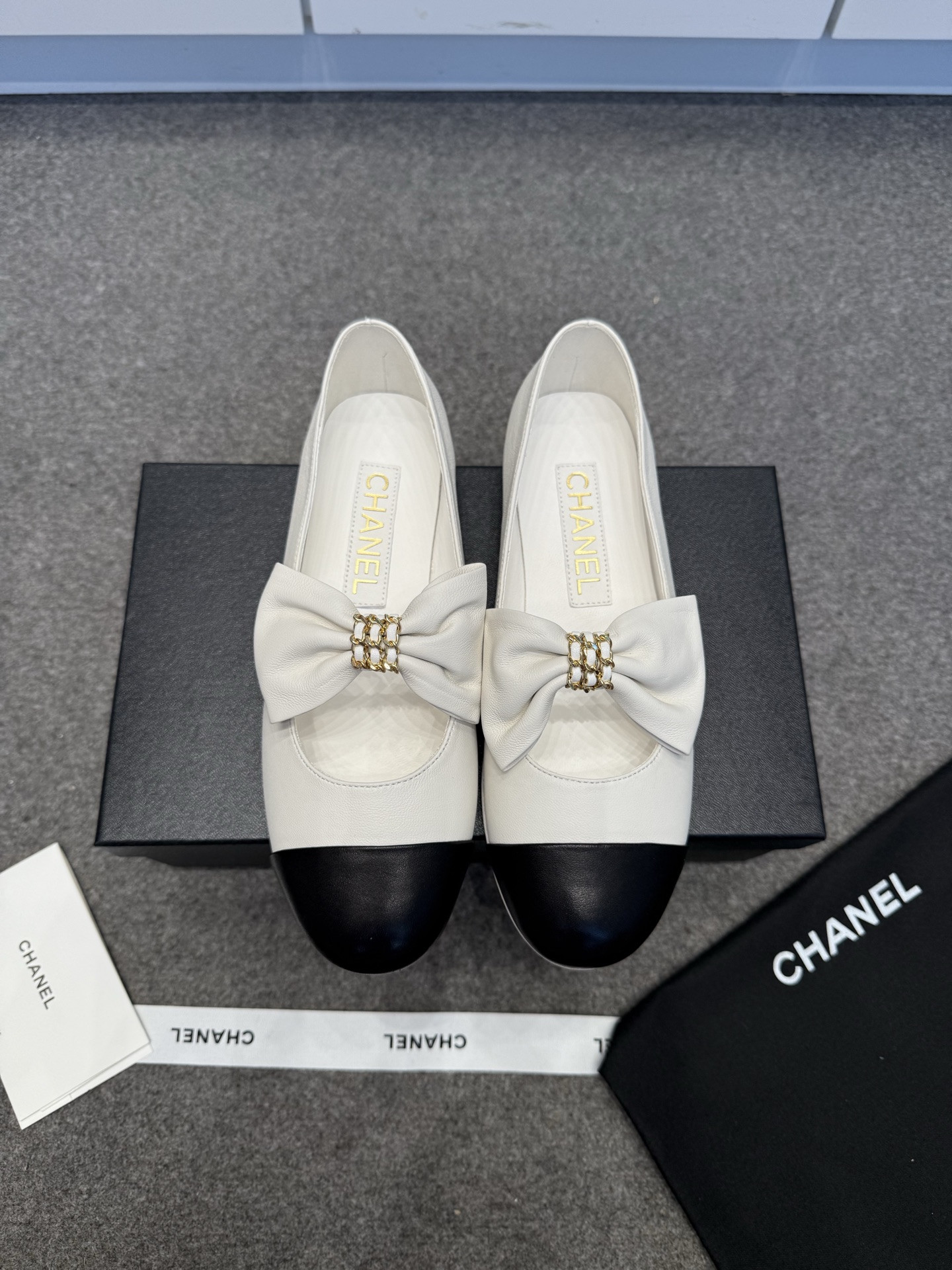 UA Ch*el Mary Janes