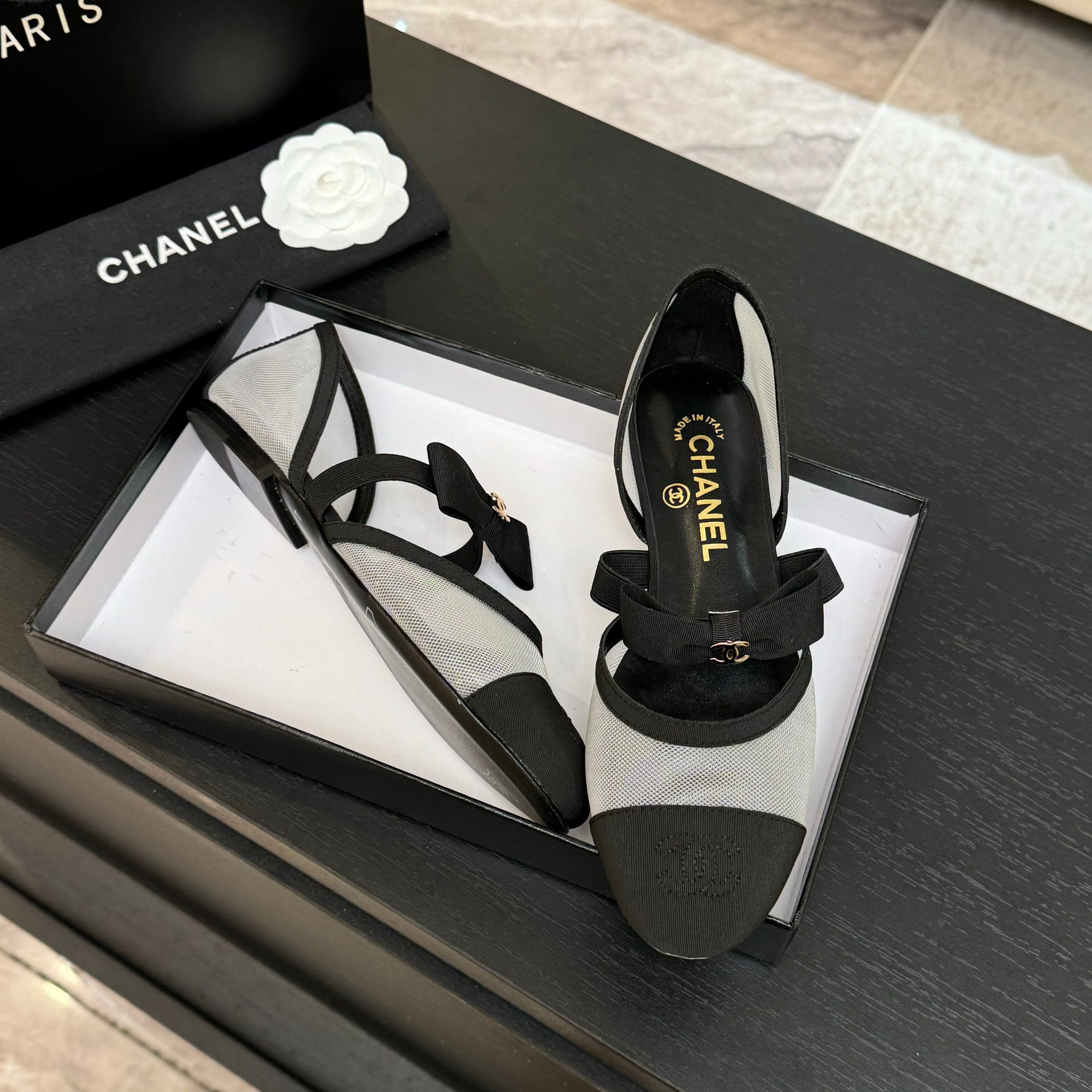 UA Ch*el Mary Janes