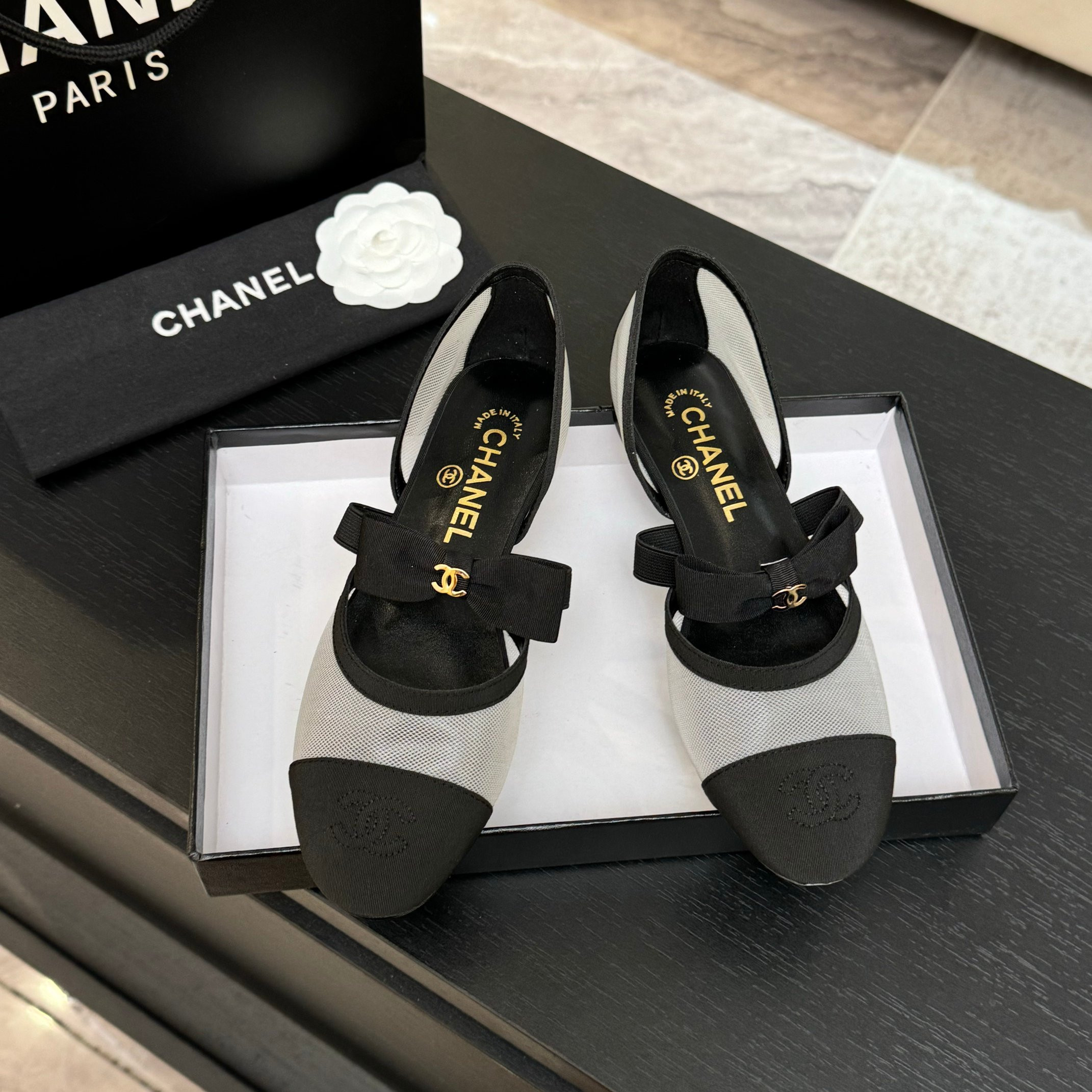UA Ch*el Mary Janes