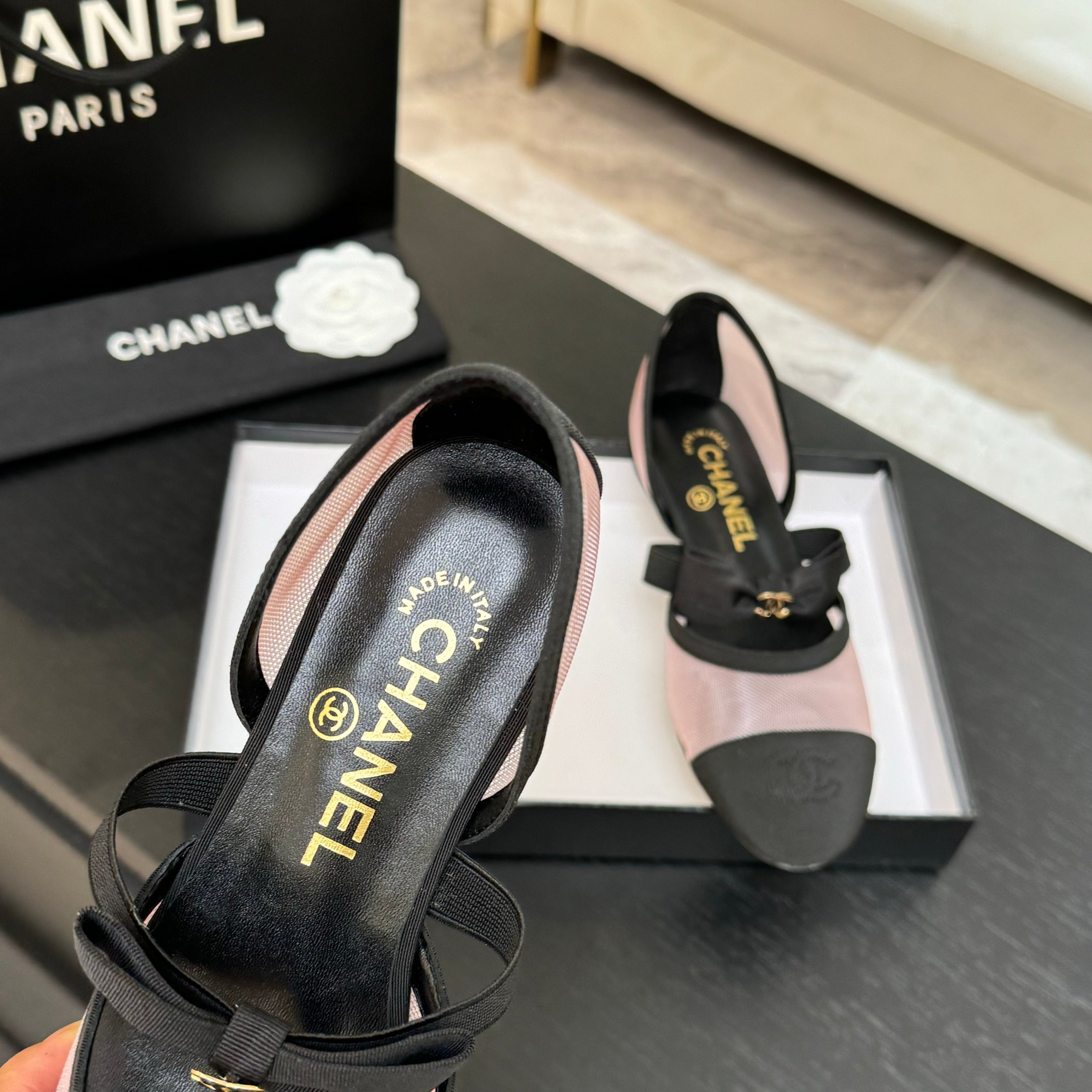 UA Ch*el Mary Janes