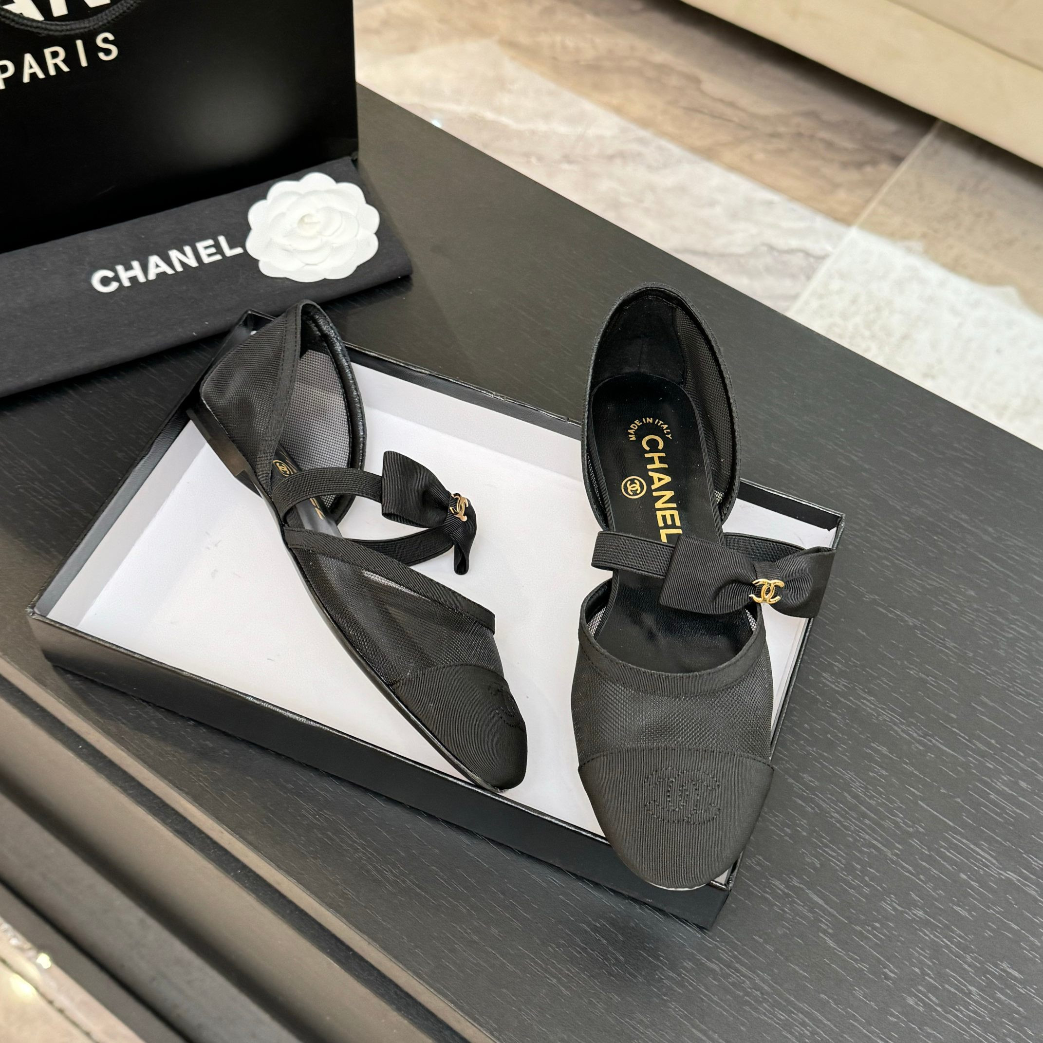 UA Ch*el Mary Janes