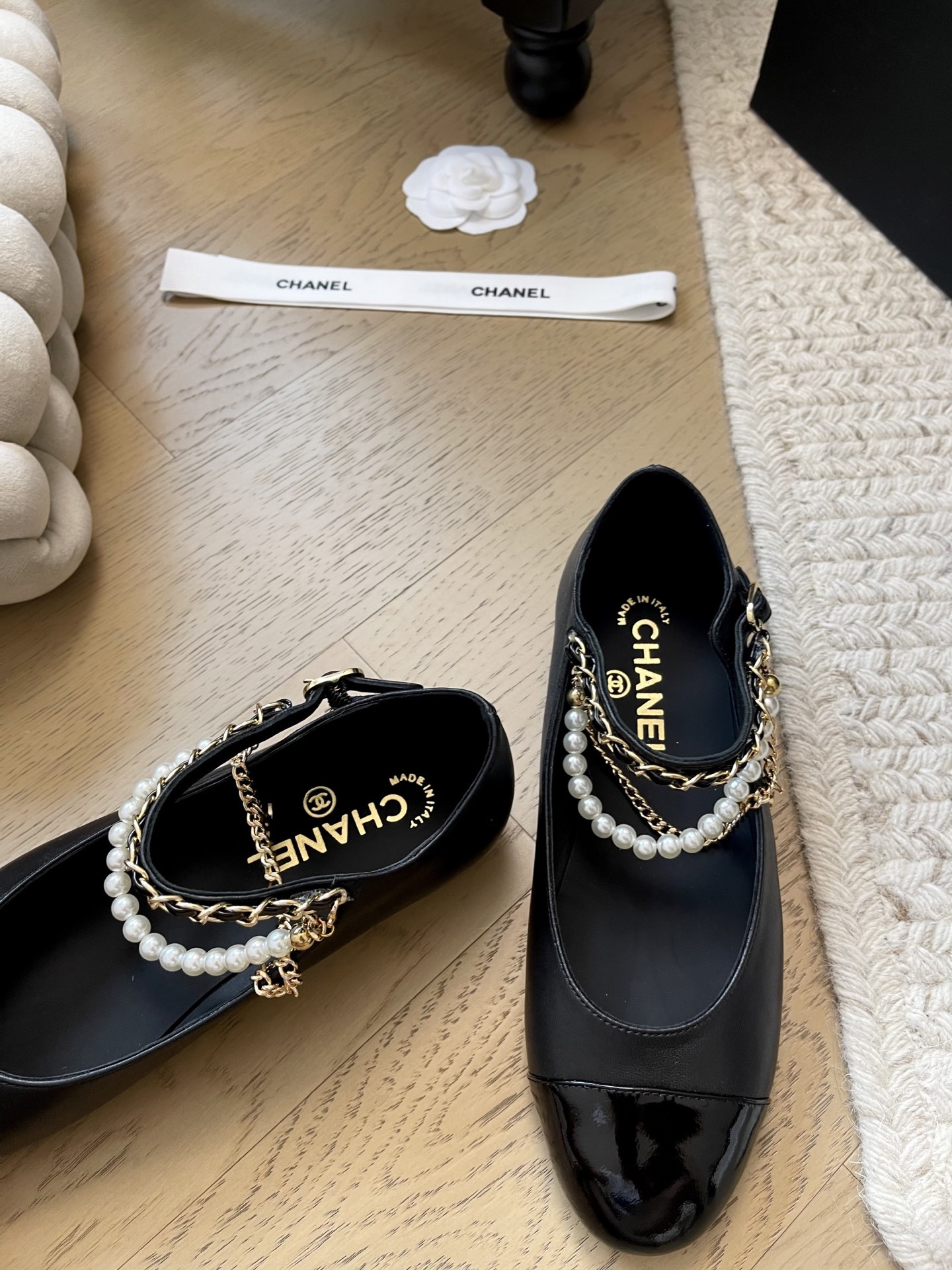 UA Ch*el Mary Janes