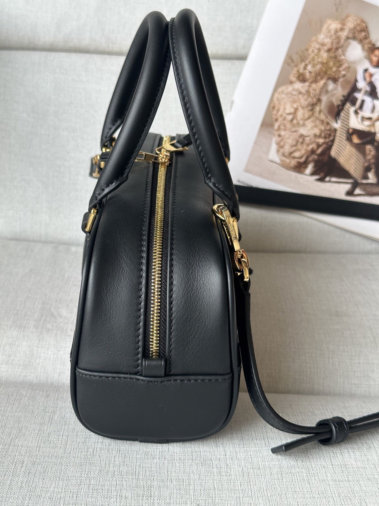 L0ew* x albers amazona 23 cropped bag in nappa calfskin 23x11x10cm