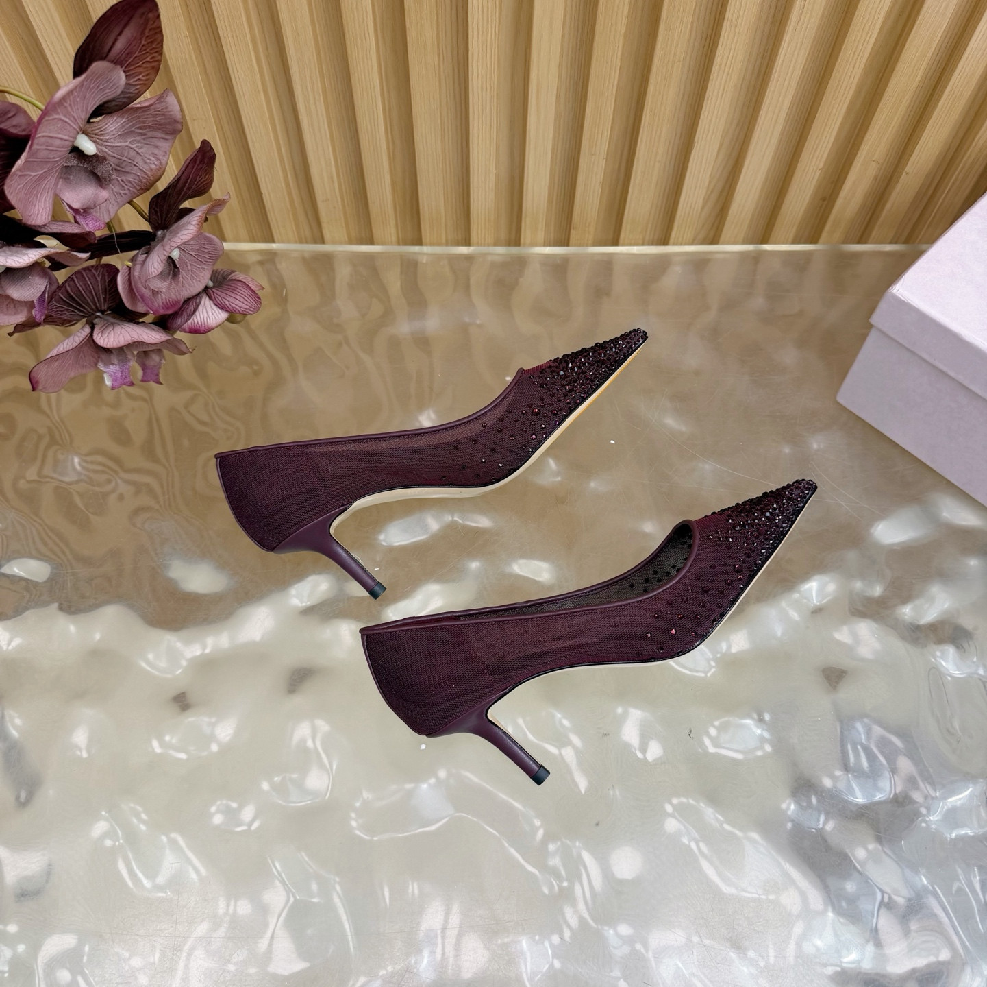 ua Ji*y Ch* pointed pumps 6.5cm