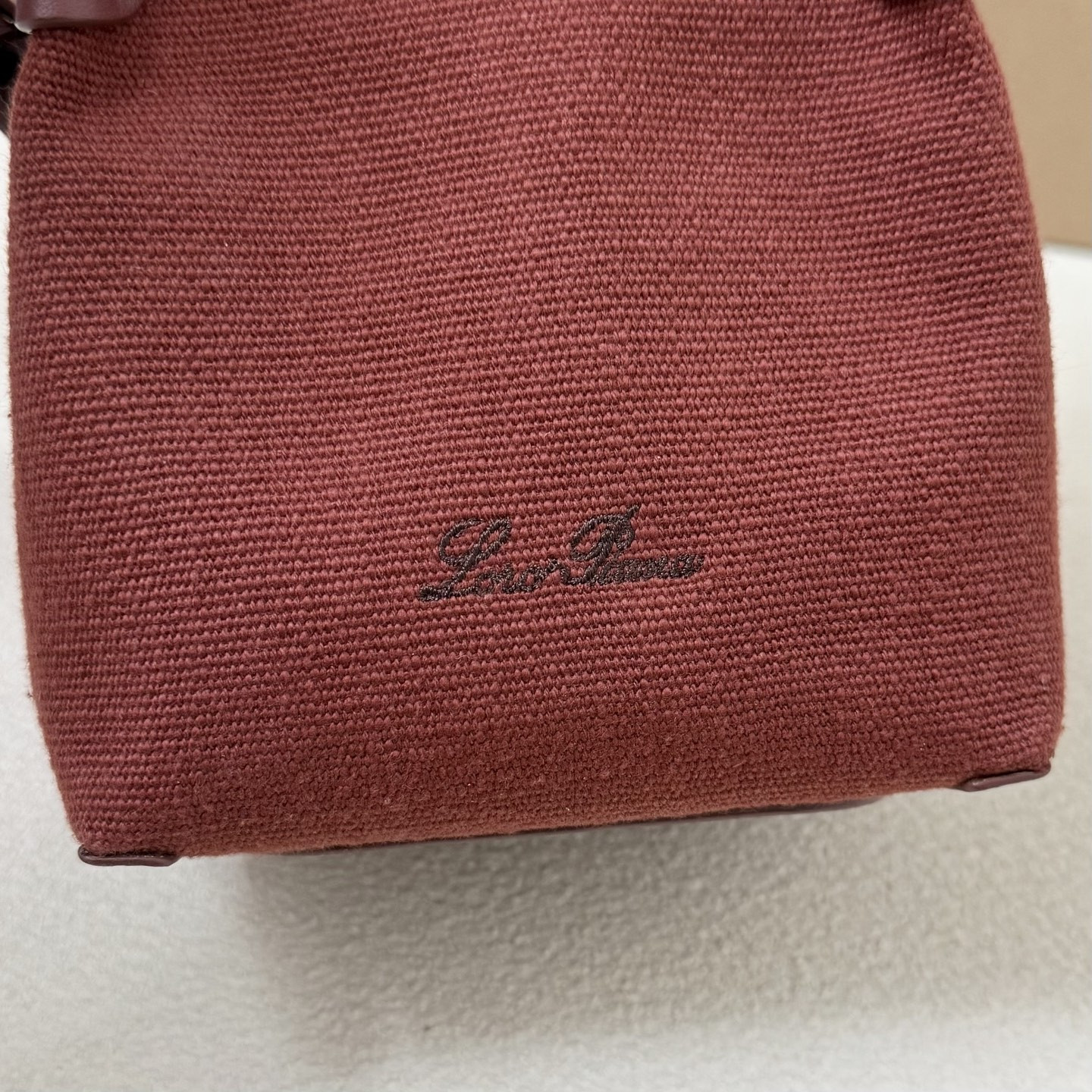 L**o p*ana micro bale cotton bag 23x16x14cm