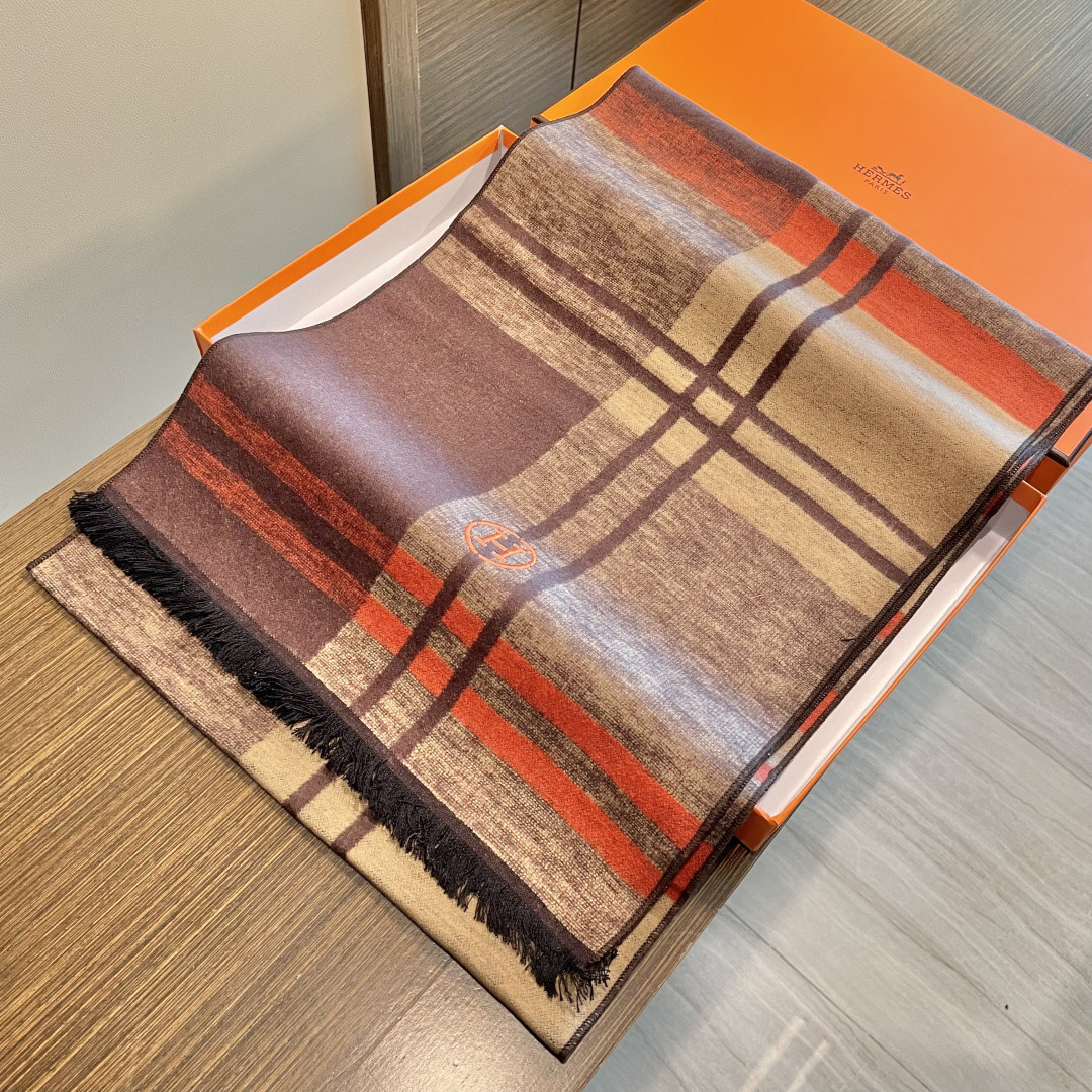 H**mes scarf 45x180cm