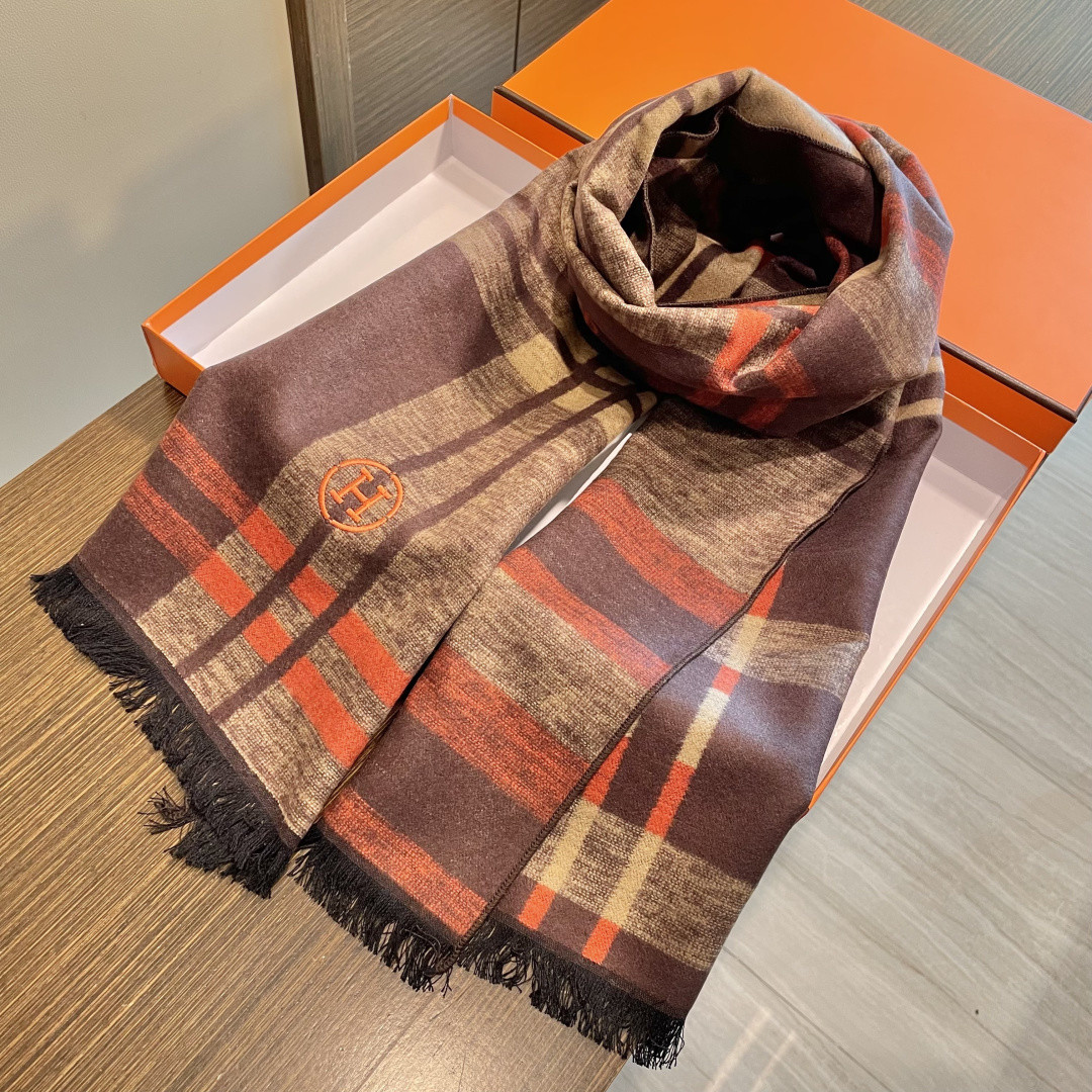 H**mes scarf 45x180cm