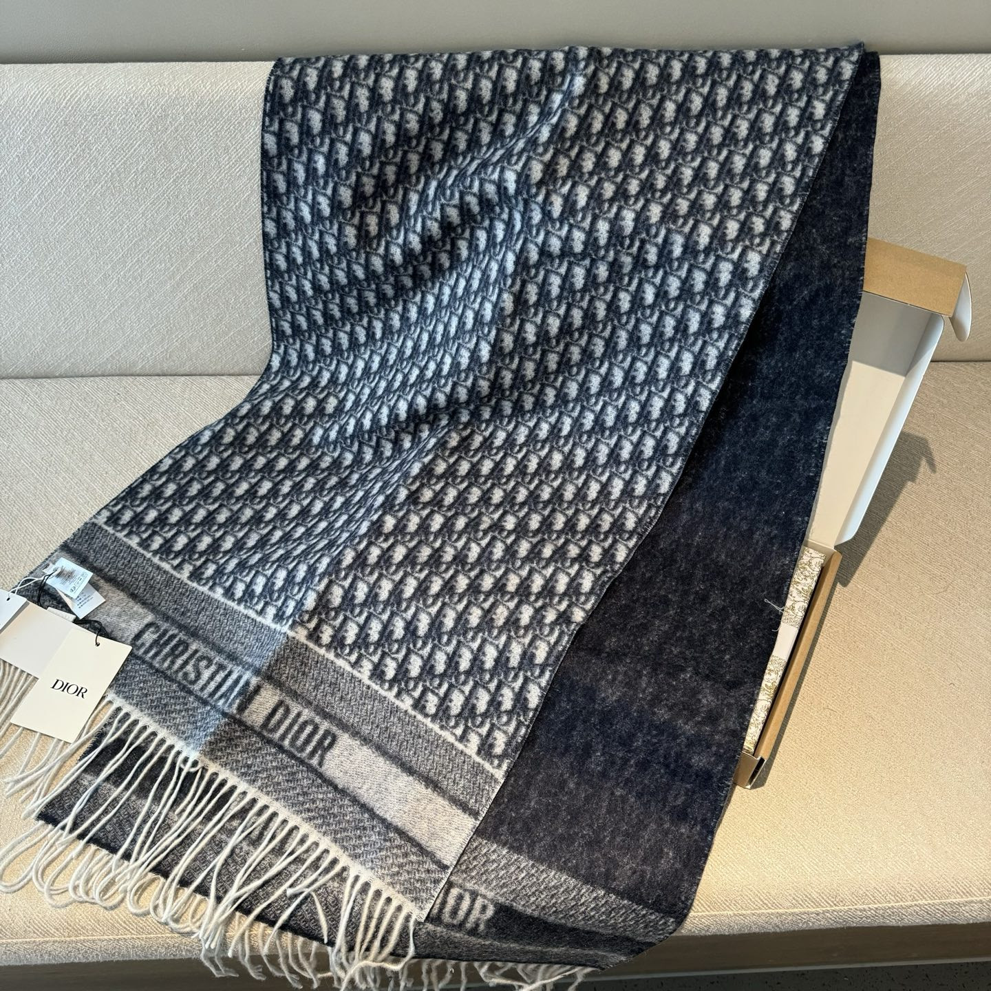 D*or printed scarf 45x200cm