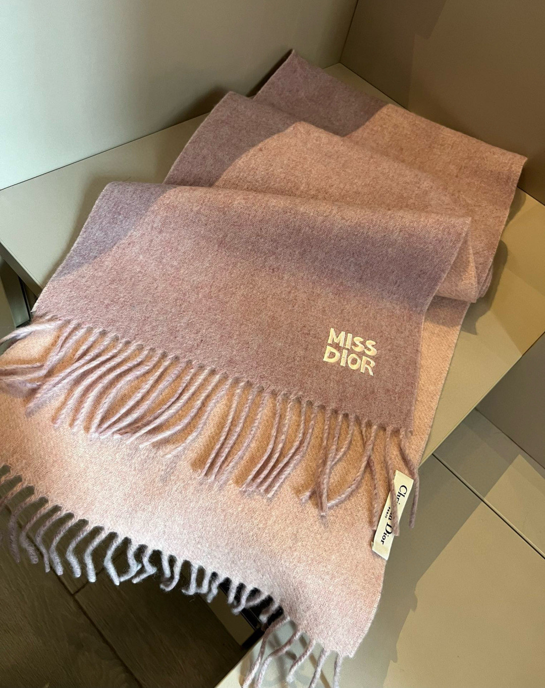 D*or scarf 32x180cm 100% cashmere