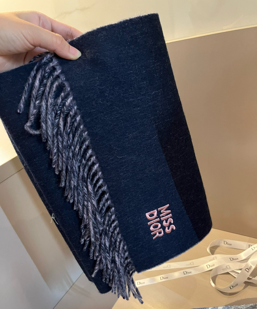 D*or scarf 32x180cm 100% cashmere