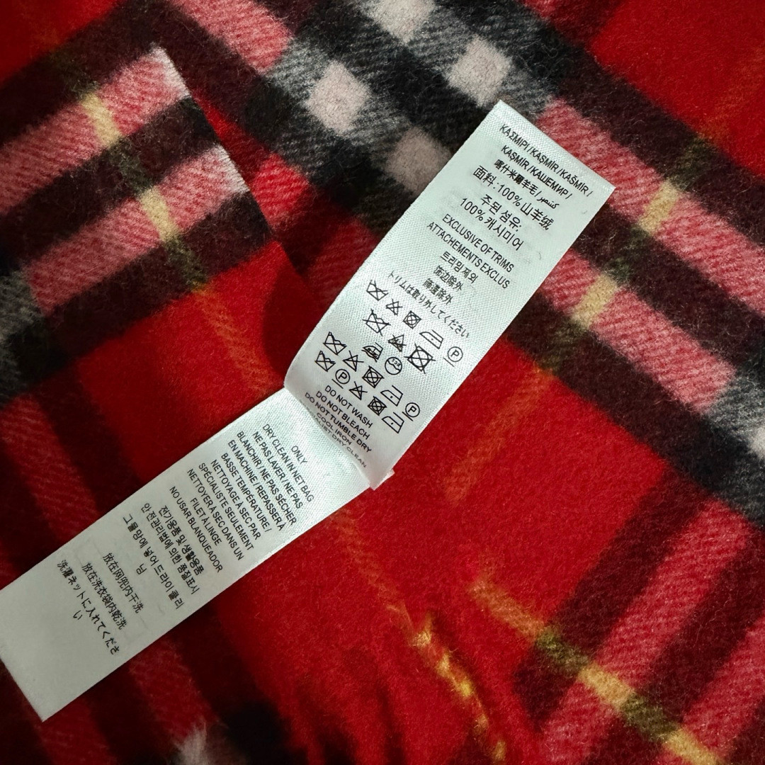 B**rry scarf 36x210cm 100% cashmere