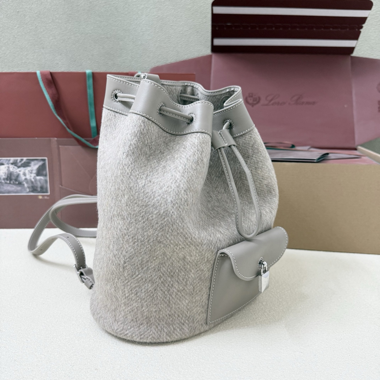 L**o p*ana extra drawstring backpack l27 25x27x14 cm