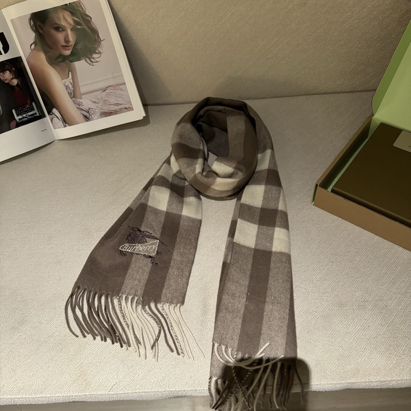 B**rry scarf 30x180cm 100% lambswool
