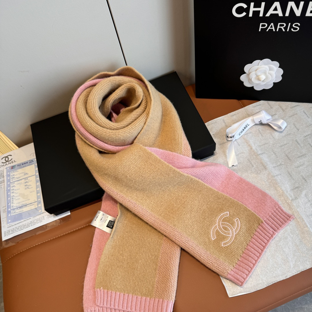 Ch*el scarf 30x190cm