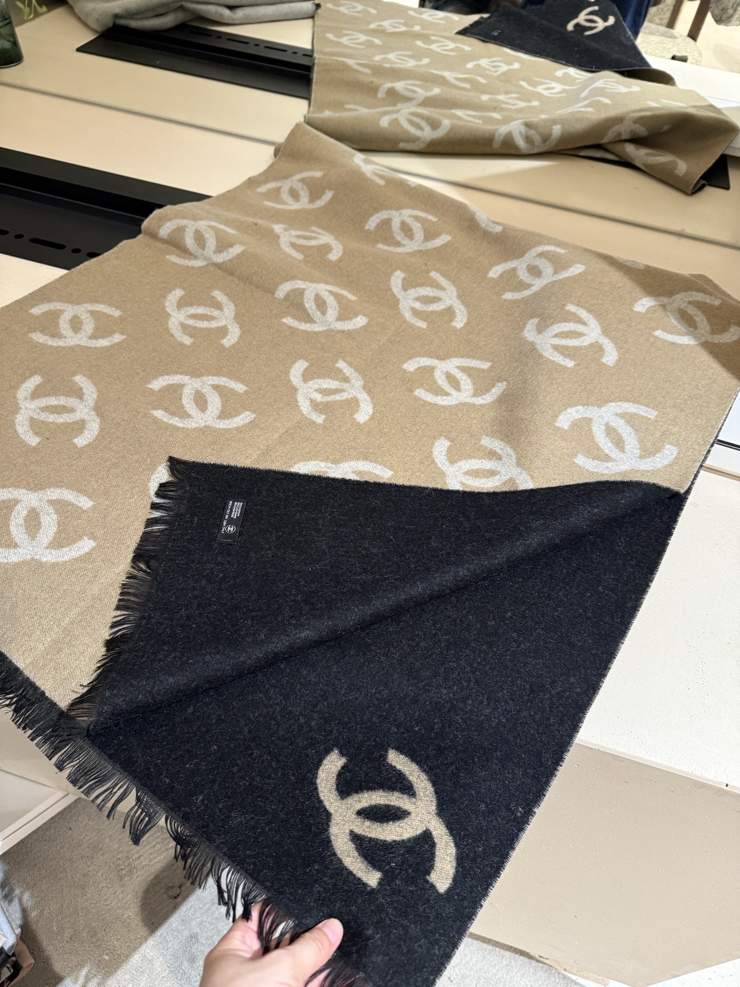 Ch*el scarf 70x205cm