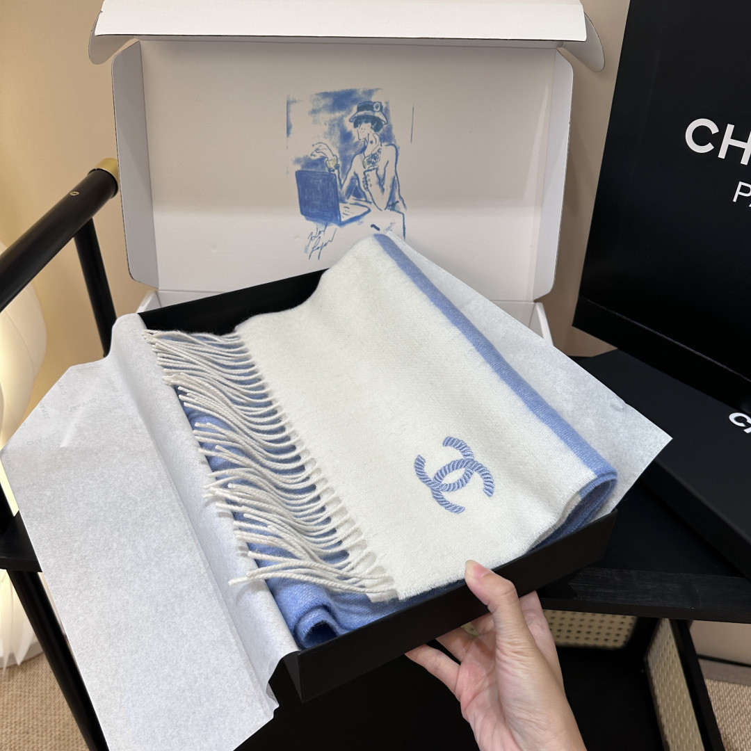 Ch*el scarf 35x180cm