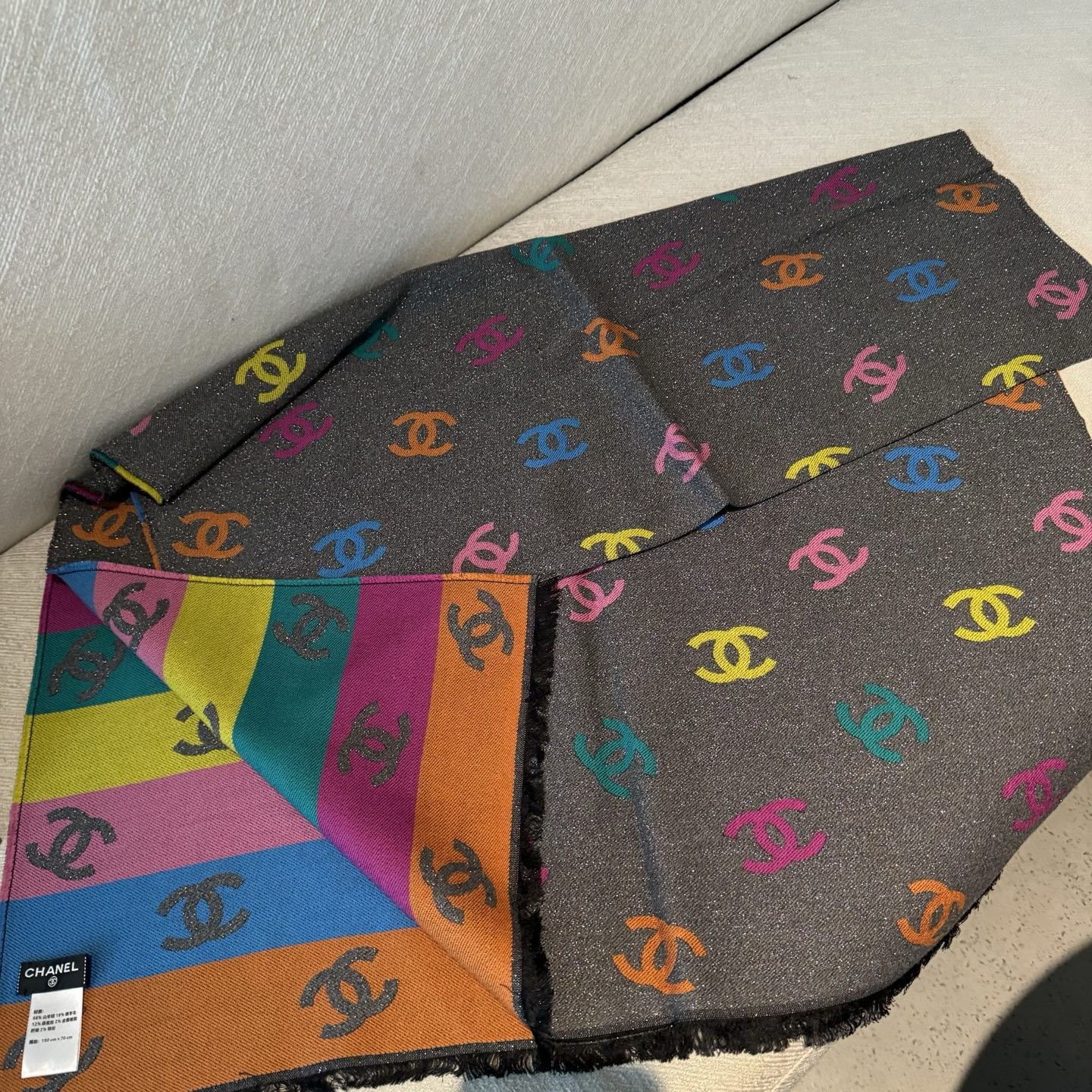 Ch*el scarf 70x180cm
