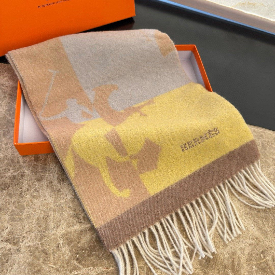 H**mes scarf 30x168cm