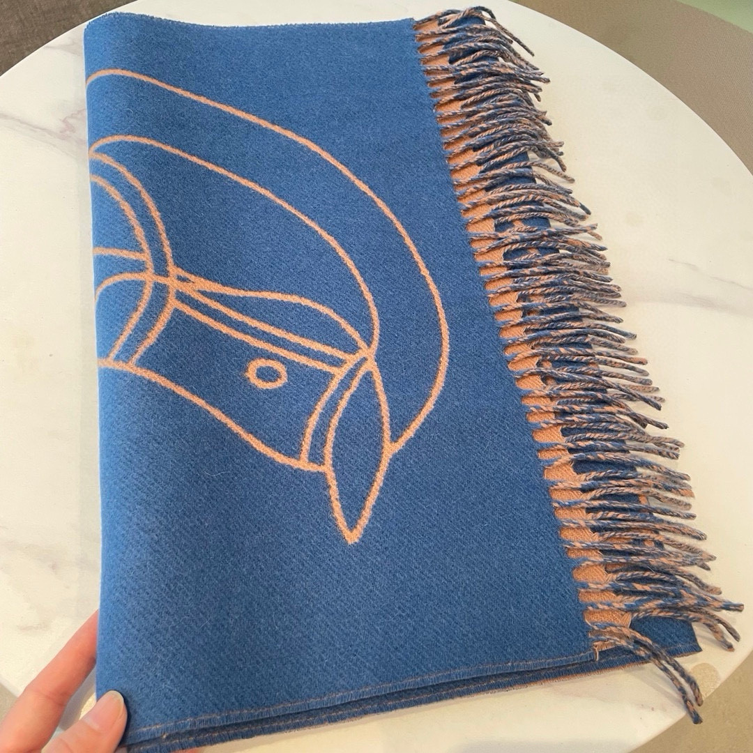 H**mes scarf 40x195cm