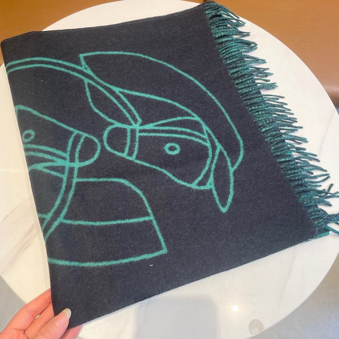 H**mes scarf 40x195cm