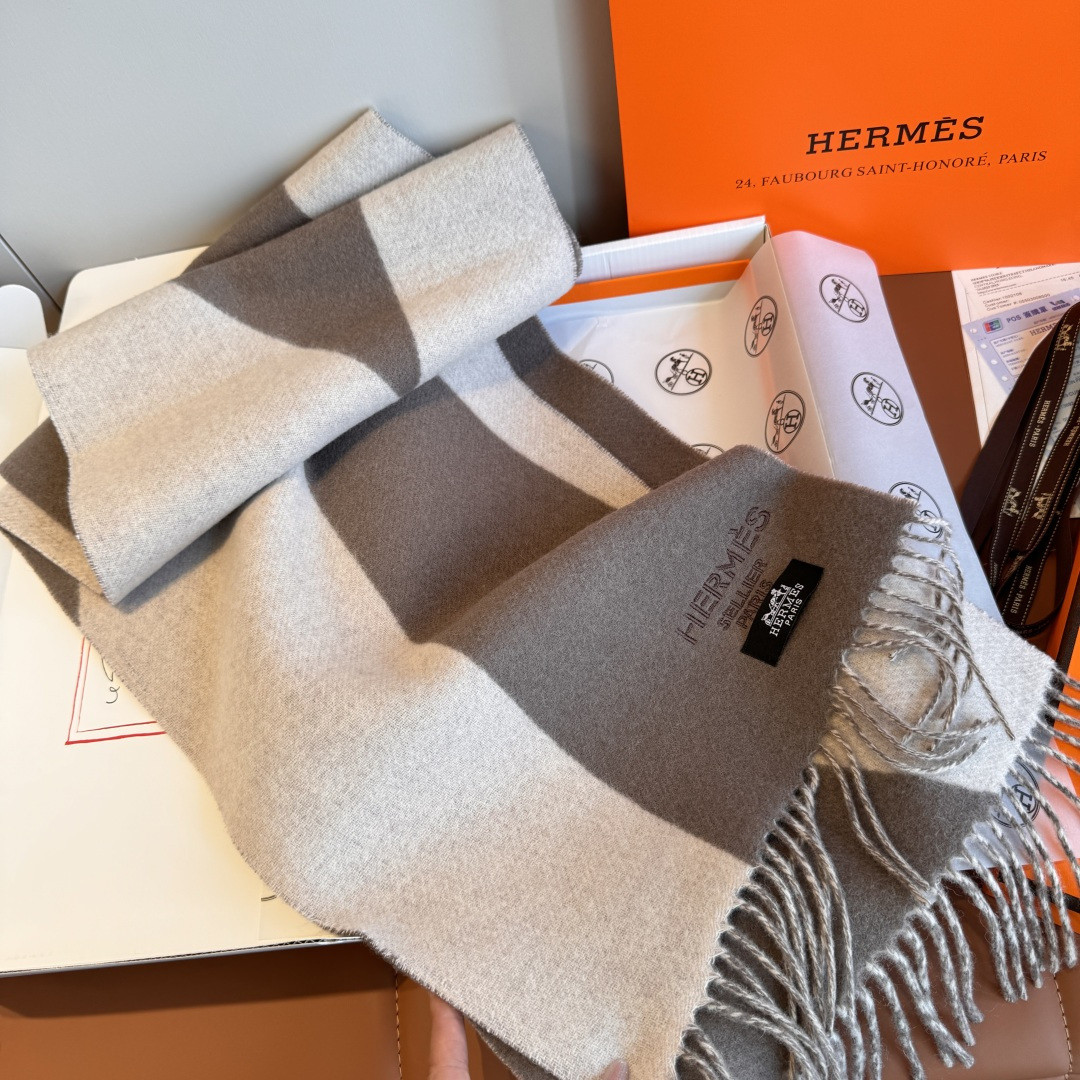 H**mes scarf 30x180cm