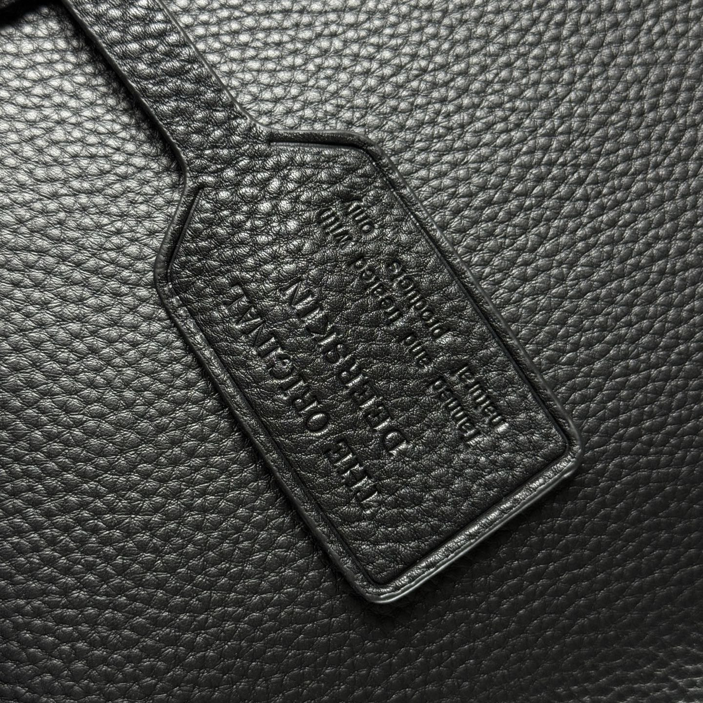 Pra*a large leather top-handle bag 22x33x14cm