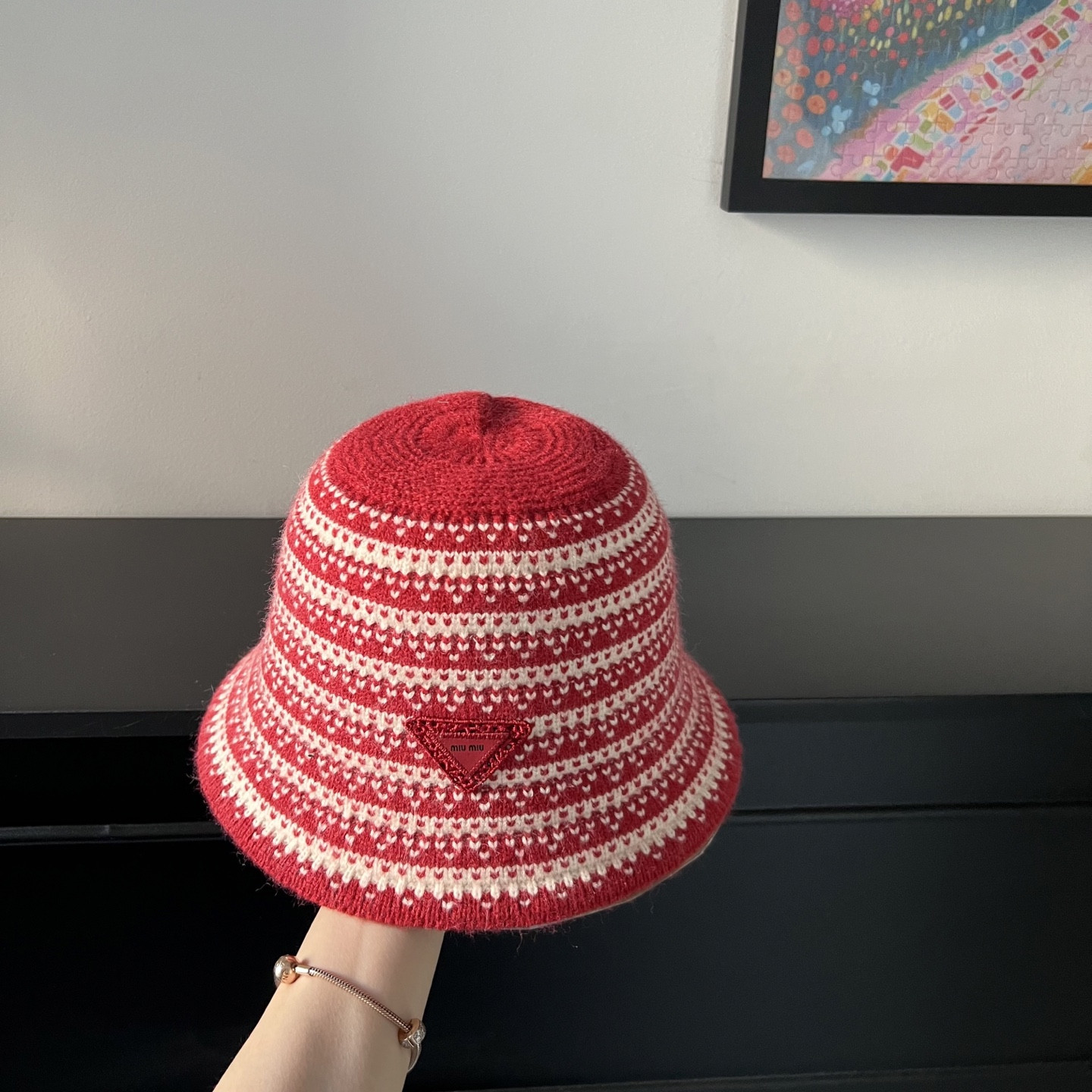 M1v M1v knit bucket hat