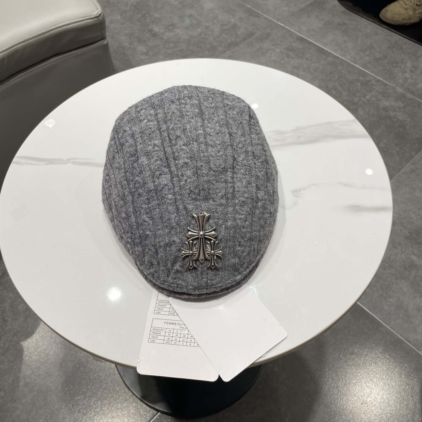 Ch**me He**ts flat cap