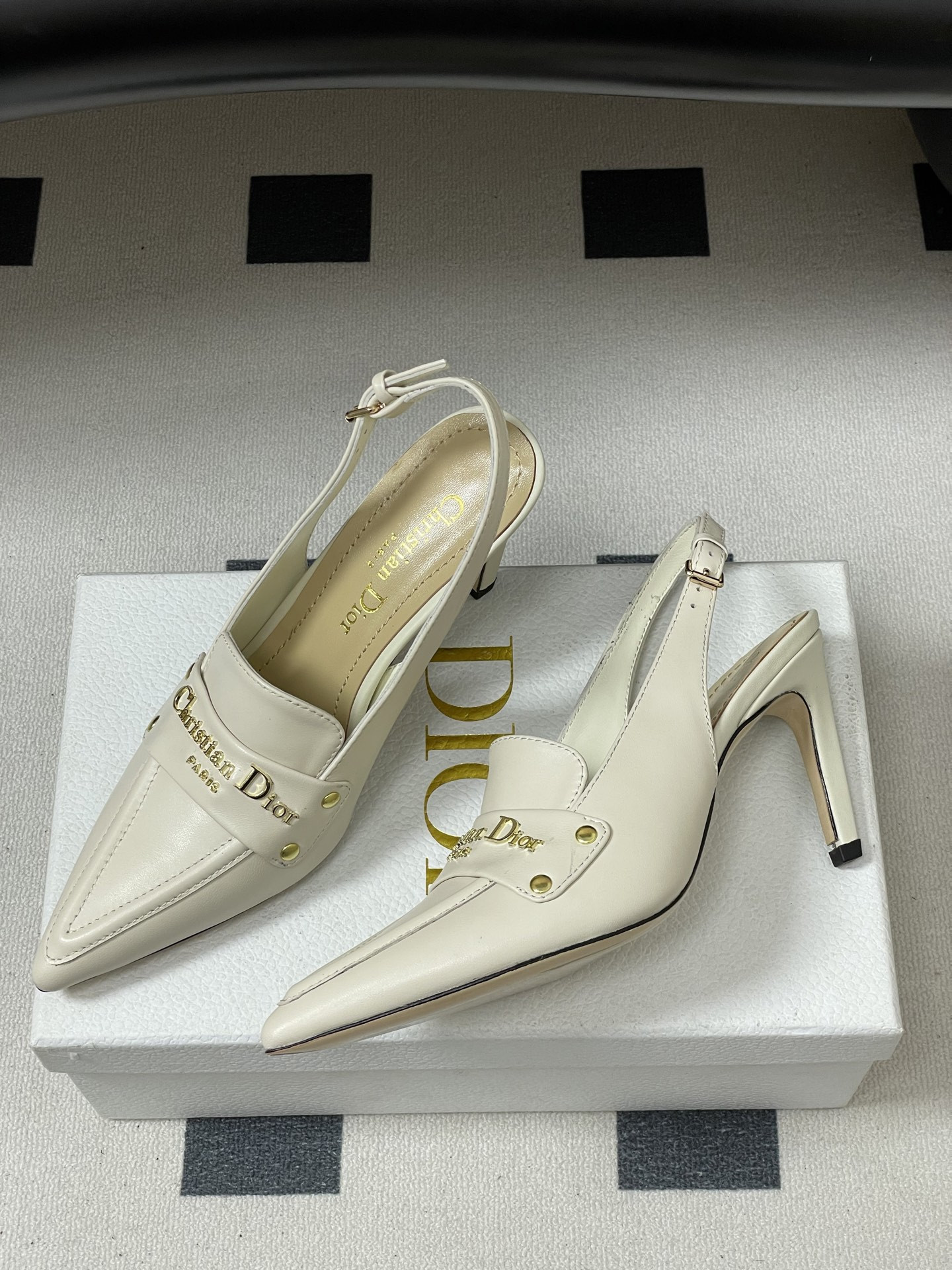 ua D*or boy slingback pump 8.5cm heel