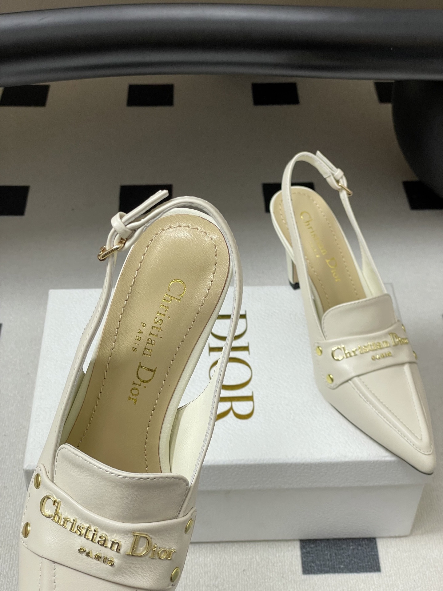 ua D*or boy slingback pump 8.5cm heel