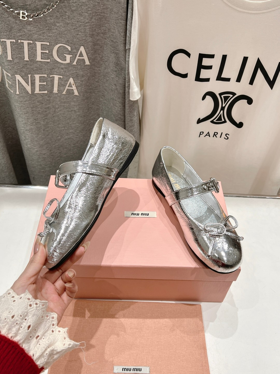 ua M1v M1v leather ballerinas