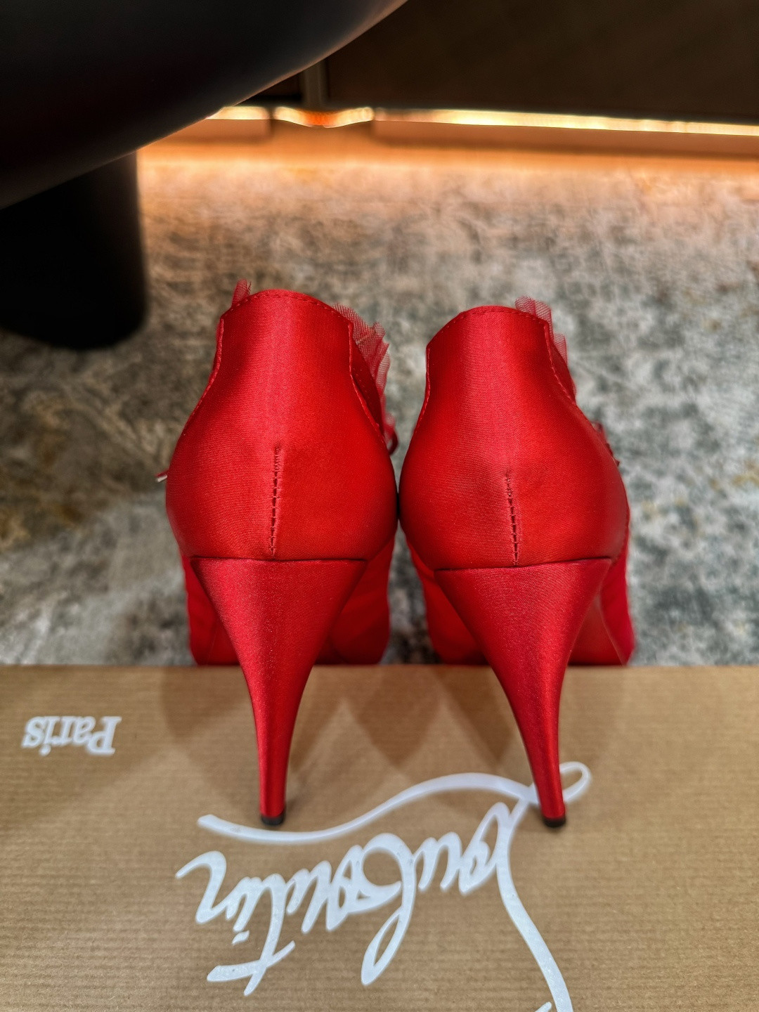 ua Ch**an louboutin 105mm pumps