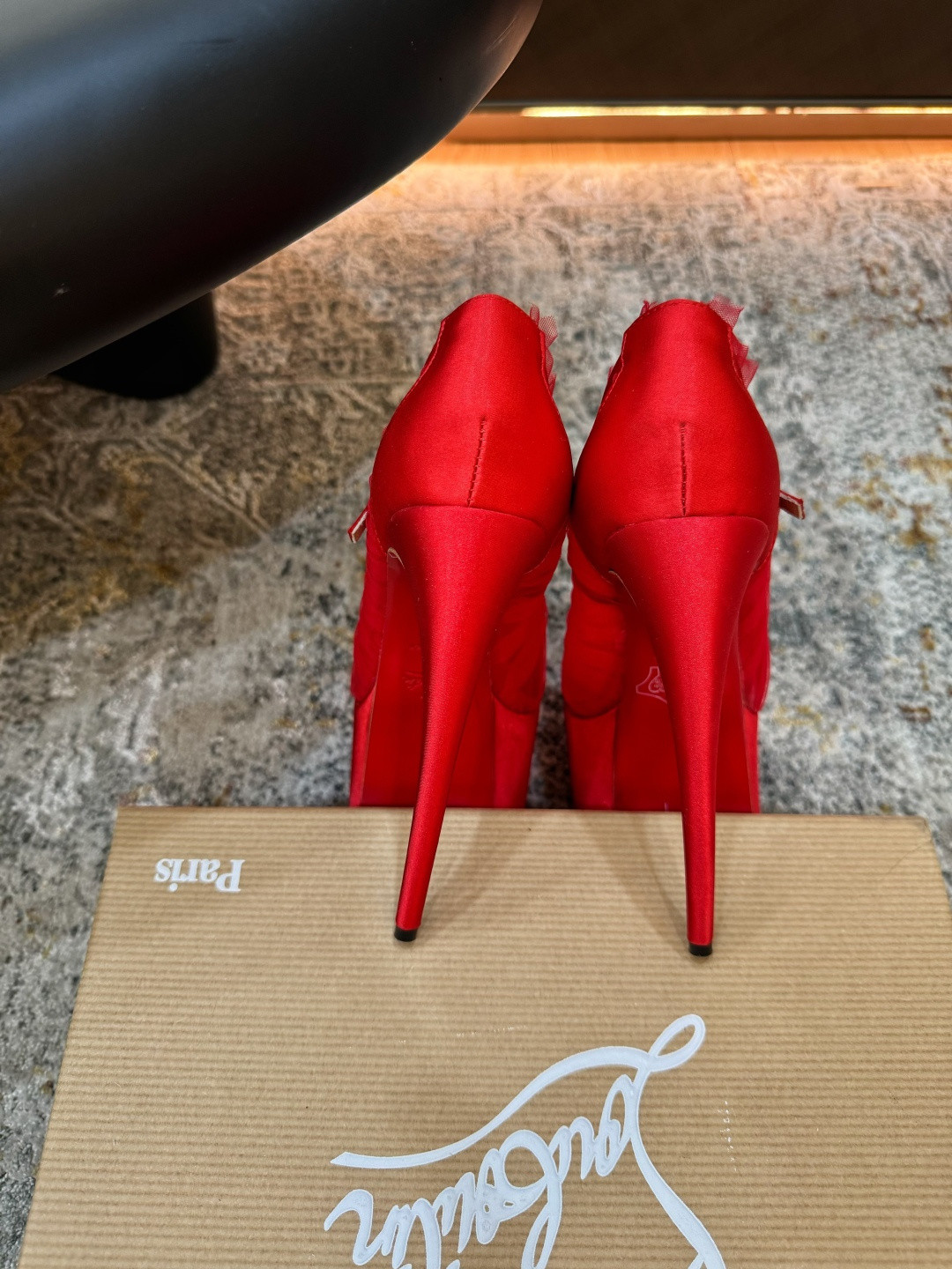 ua Ch**an louboutin 150mm pumps