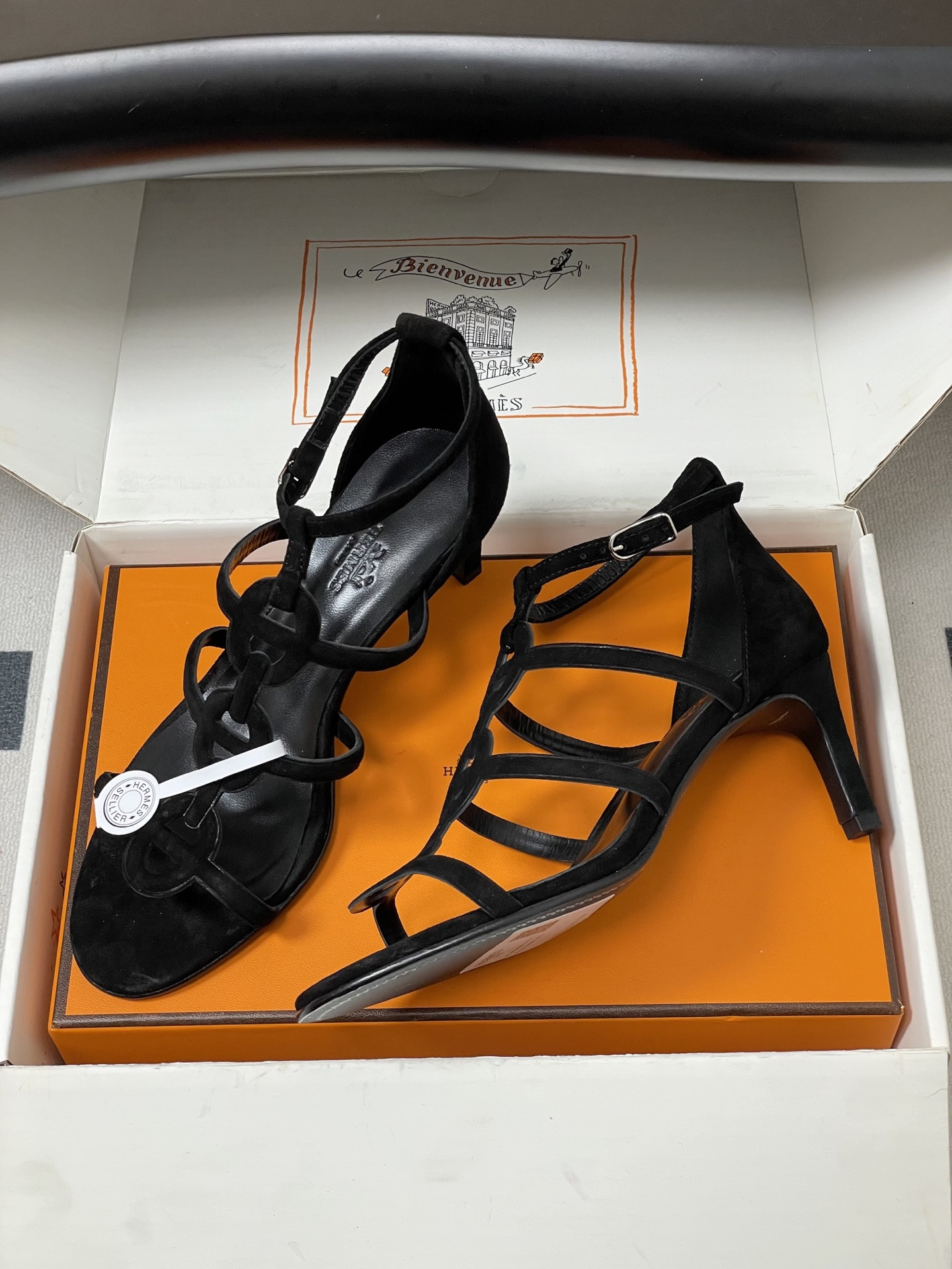 ua H**mes magic 70 sandal