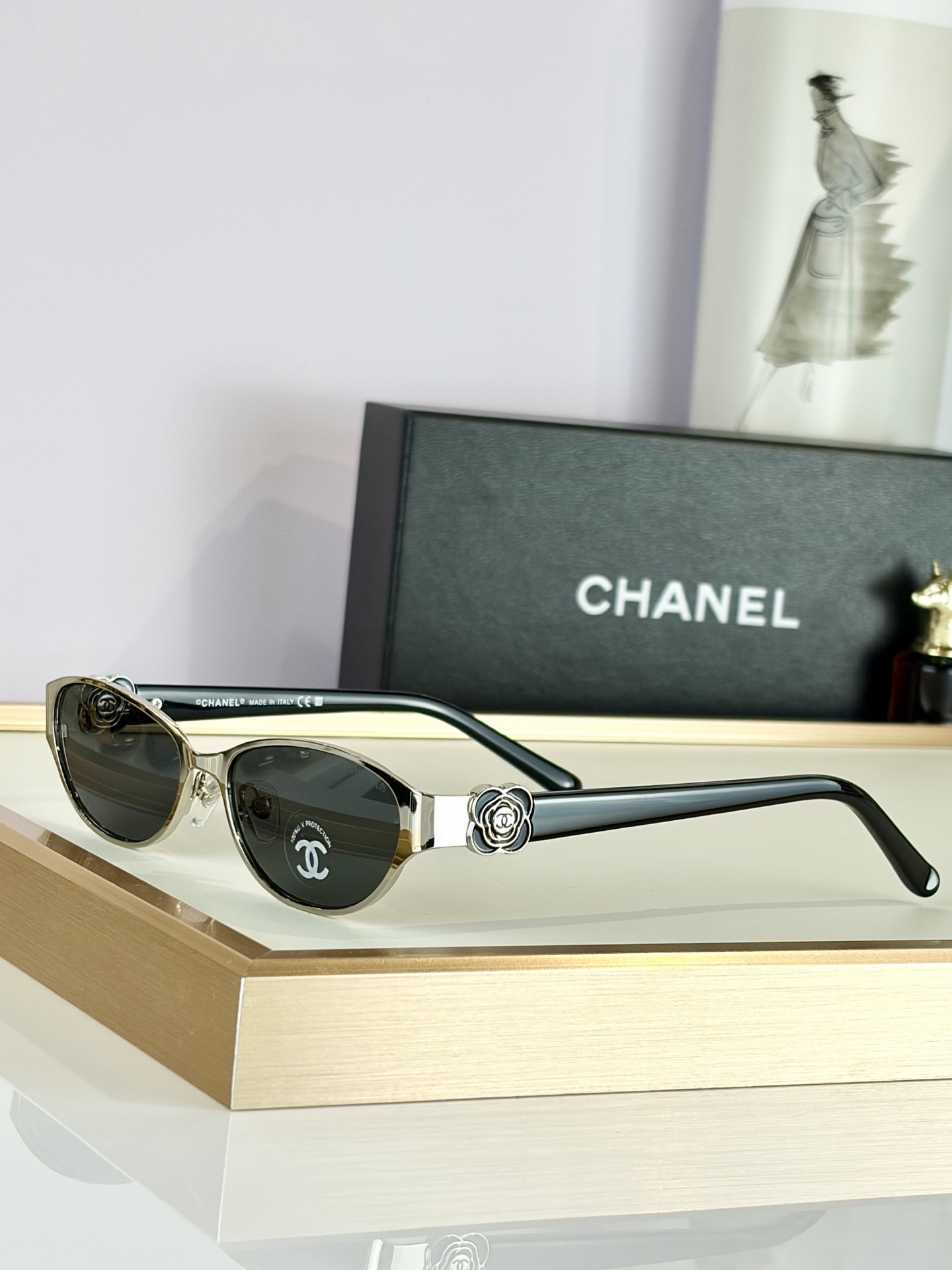 Ch*el glasses ch4166 55-18-138