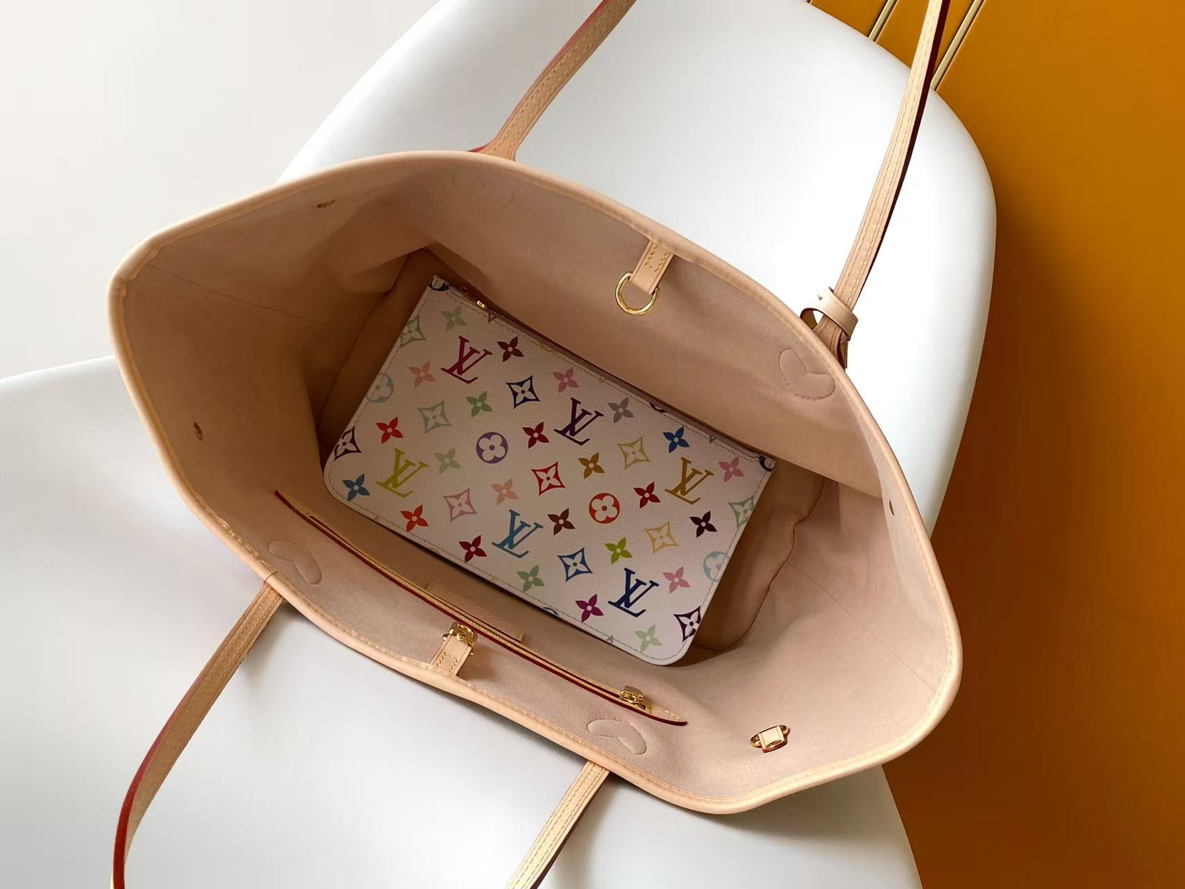 LV x TM NEVERFULL Medium Handbag M27787 31x28x14cm Without Box