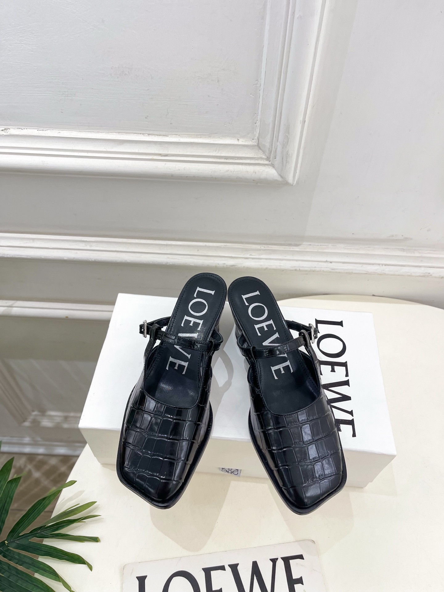 ua L0ew* onda mule 5cm heel