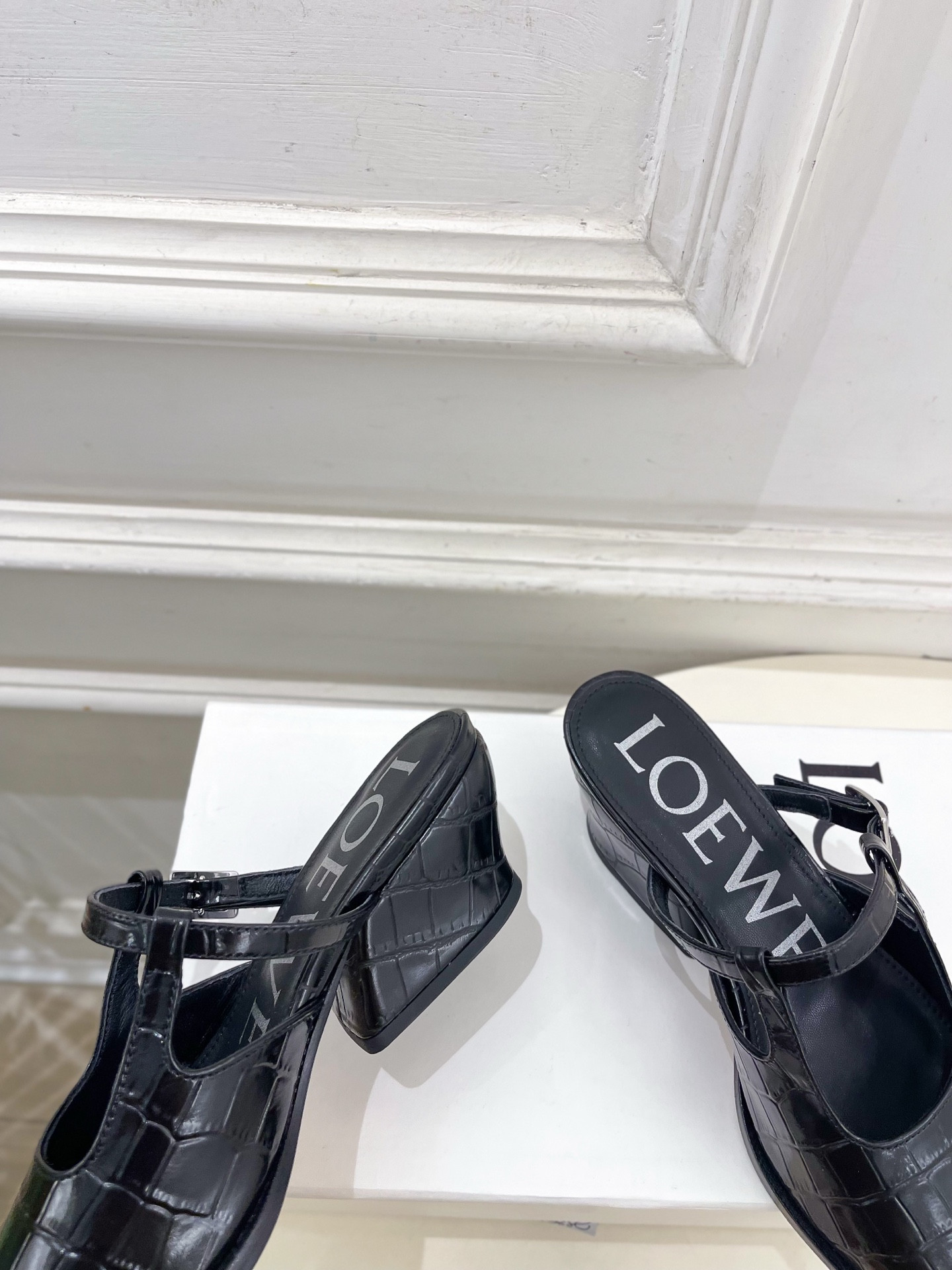 ua L0ew* onda mule 5cm heel